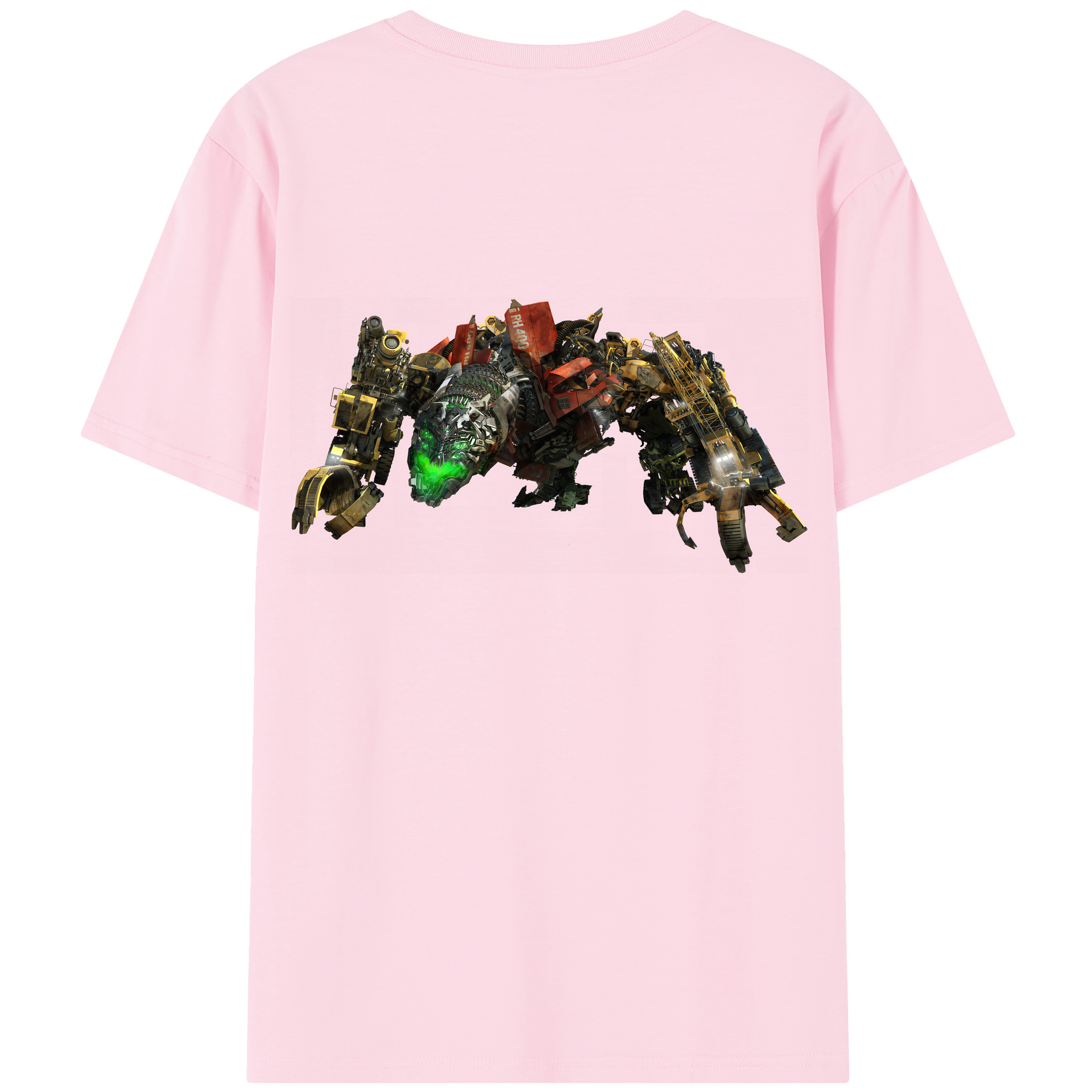 （画像用） Transformers トランスフォーマー 綿100％半袖Tシャツ（背面プリント）