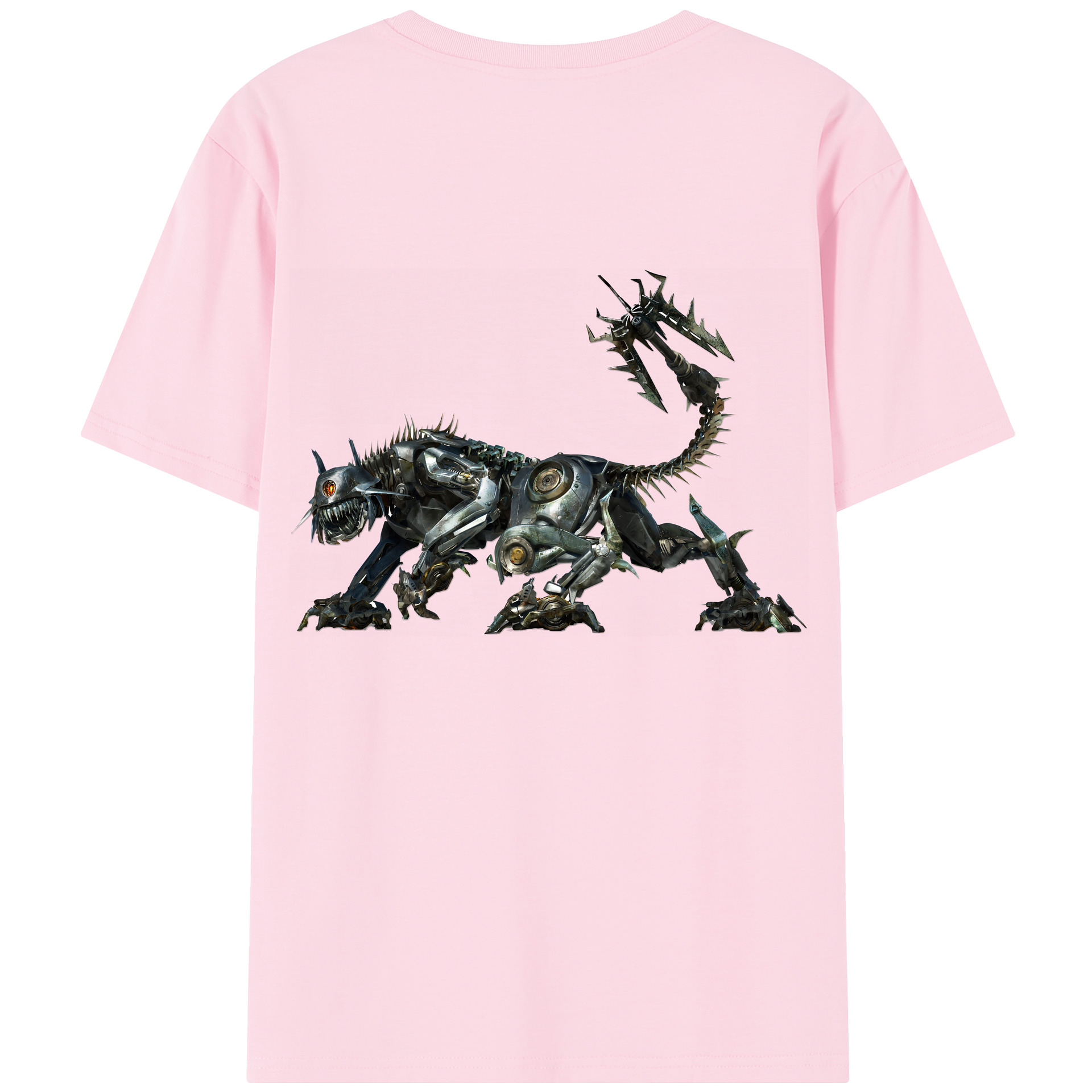 （画像用） Transformers トランスフォーマー 綿100％半袖Tシャツ（背面プリント）