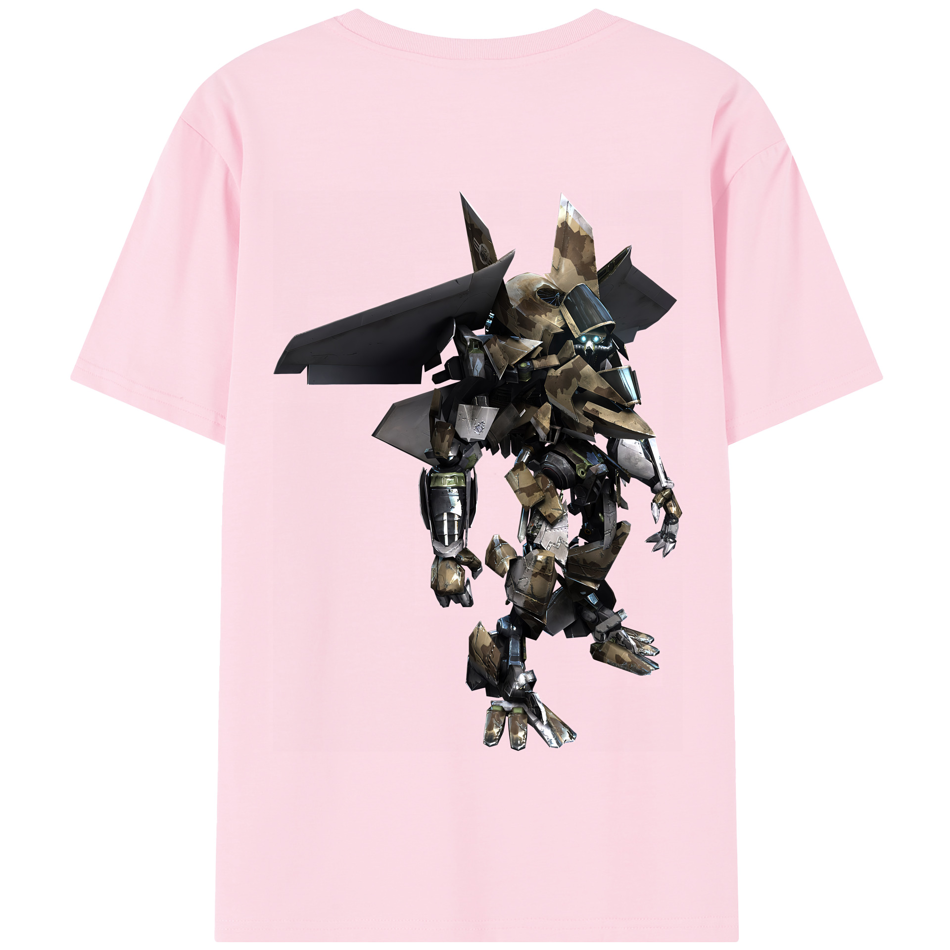 （画像用） Transformers トランスフォーマー 綿100％半袖Tシャツ（背面プリント）