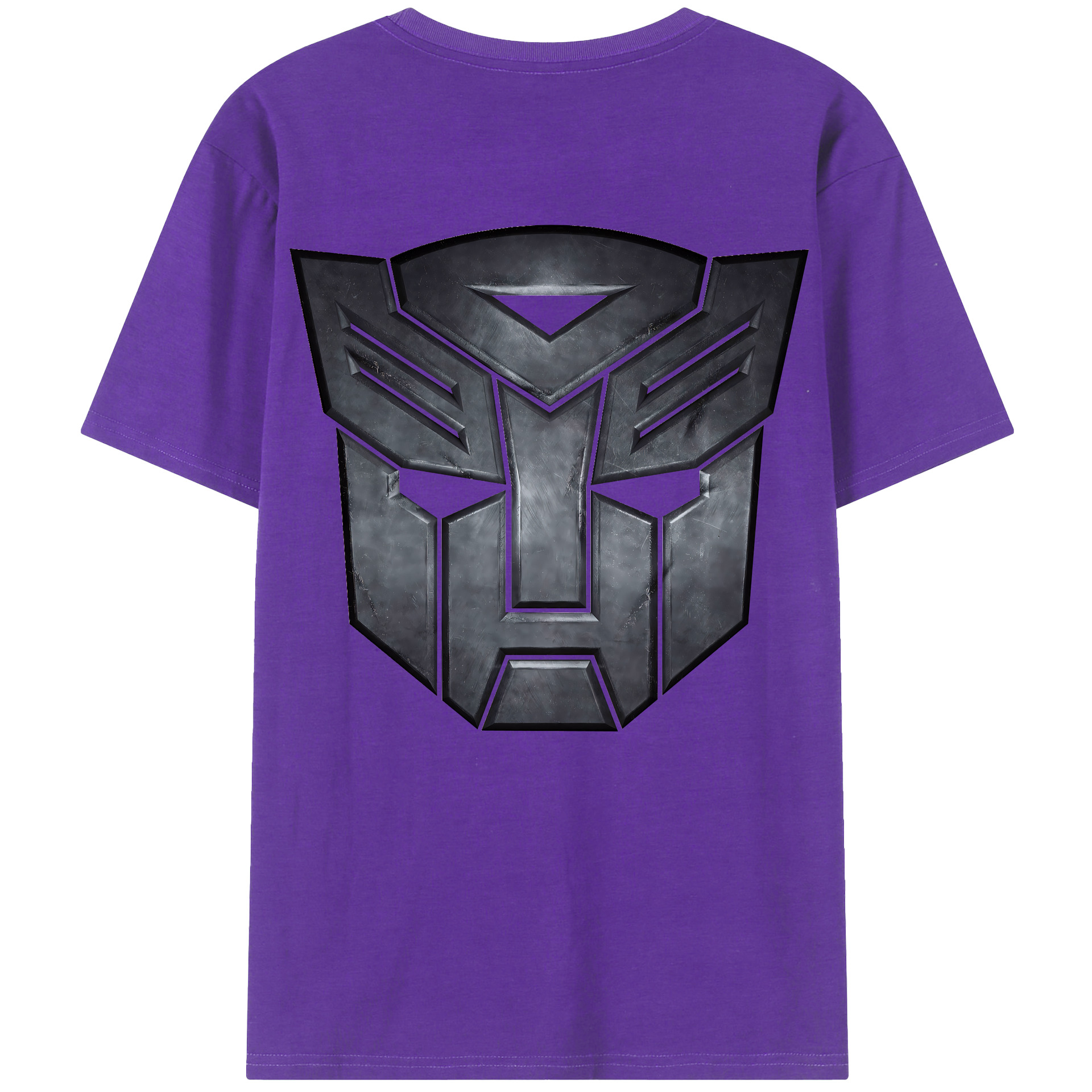 （画像用） Transformers トランスフォーマー 綿100％半袖Tシャツ（背面プリント）
