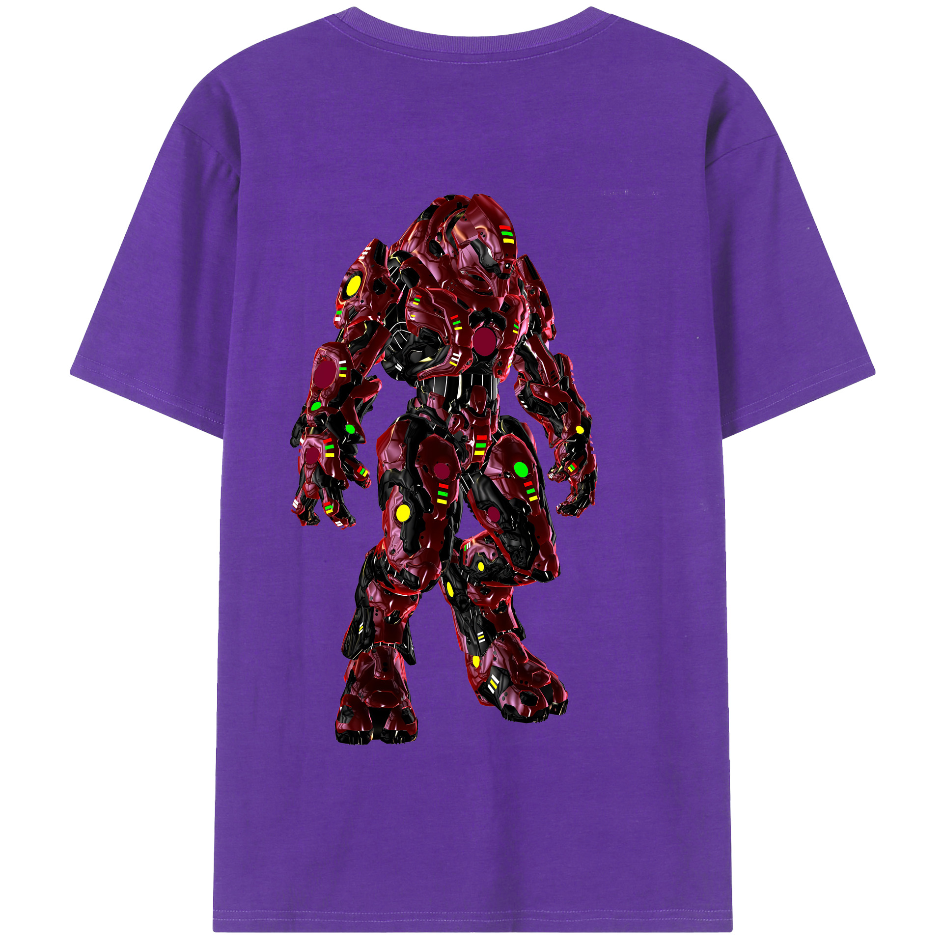 （画像用） Transformers トランスフォーマー 綿100％半袖Tシャツ（背面プリント）