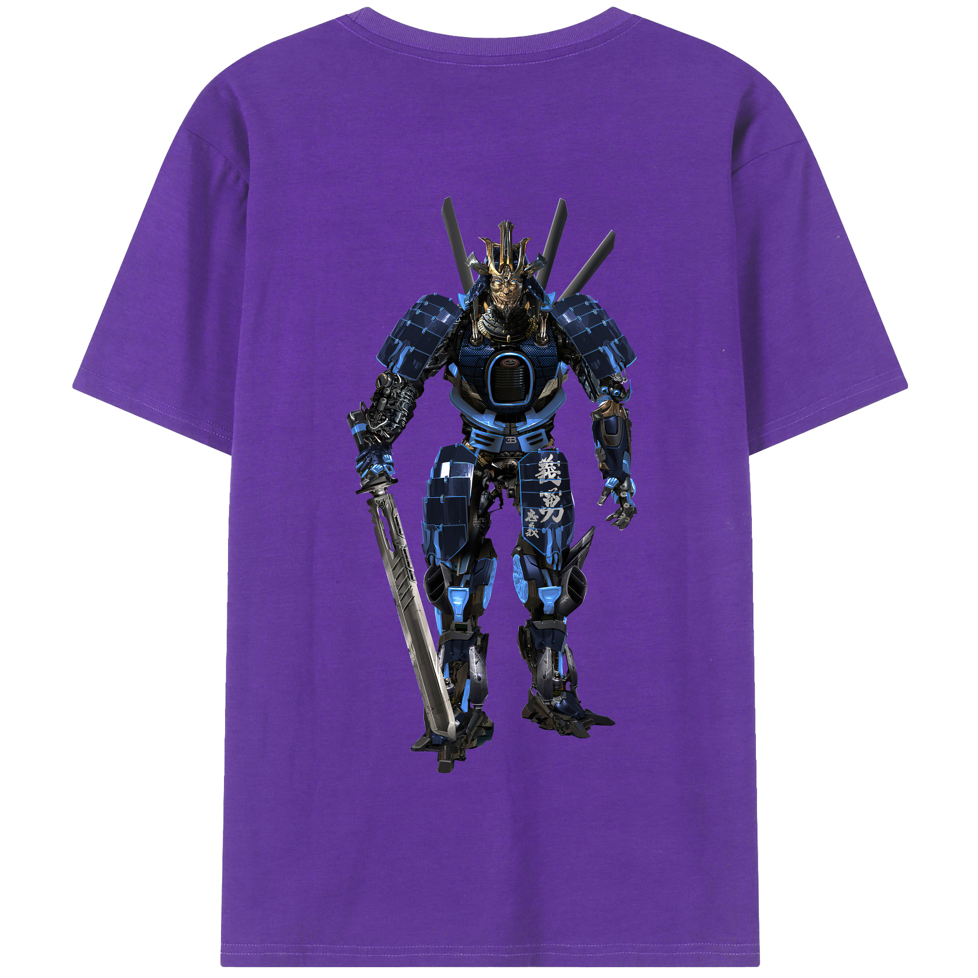 （画像用） Transformers トランスフォーマー 綿100％半袖Tシャツ（背面プリント）