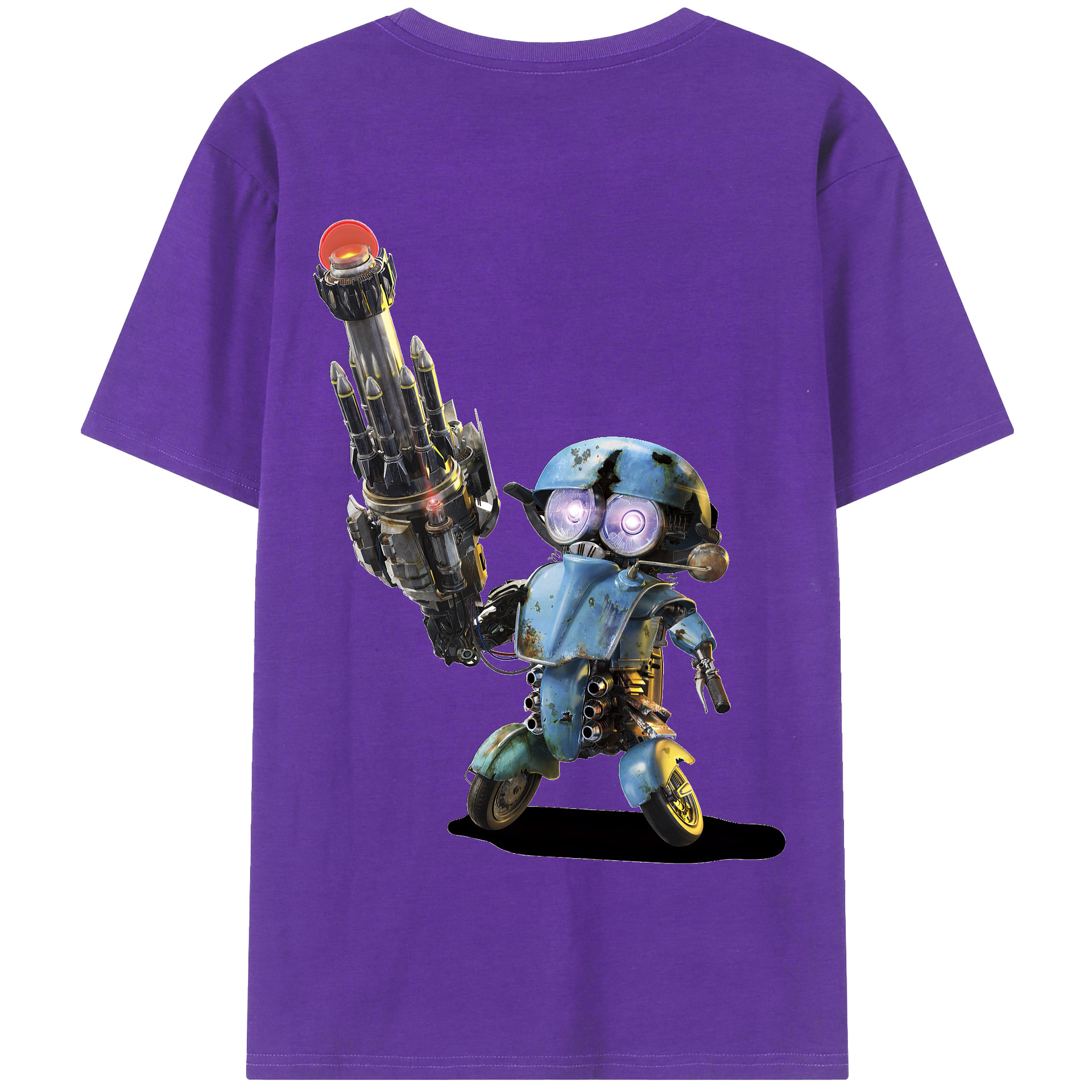 （画像用） Transformers トランスフォーマー 綿100％半袖Tシャツ（背面プリント）