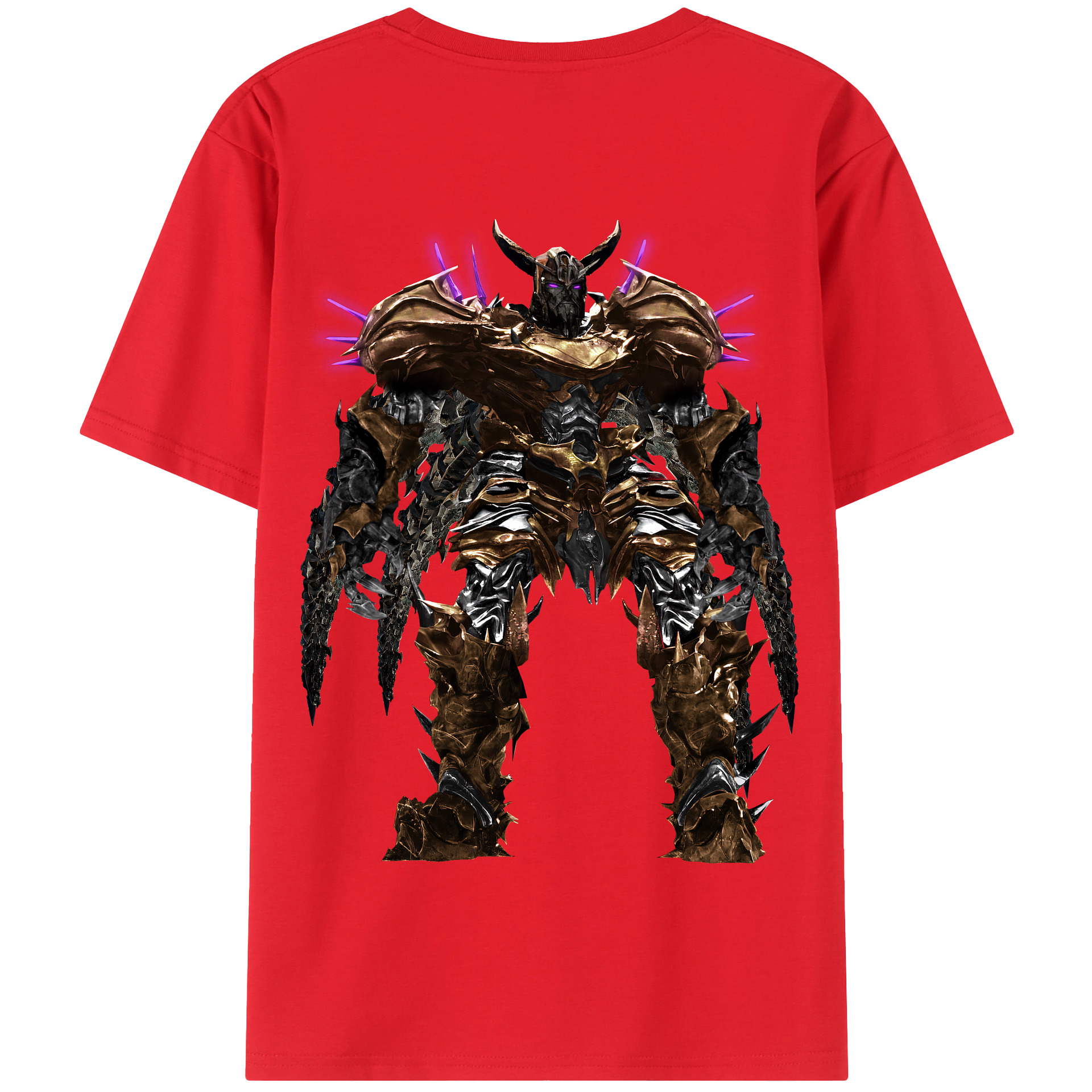 （画像用） Transformers トランスフォーマー 綿100％半袖Tシャツ（背面プリント）