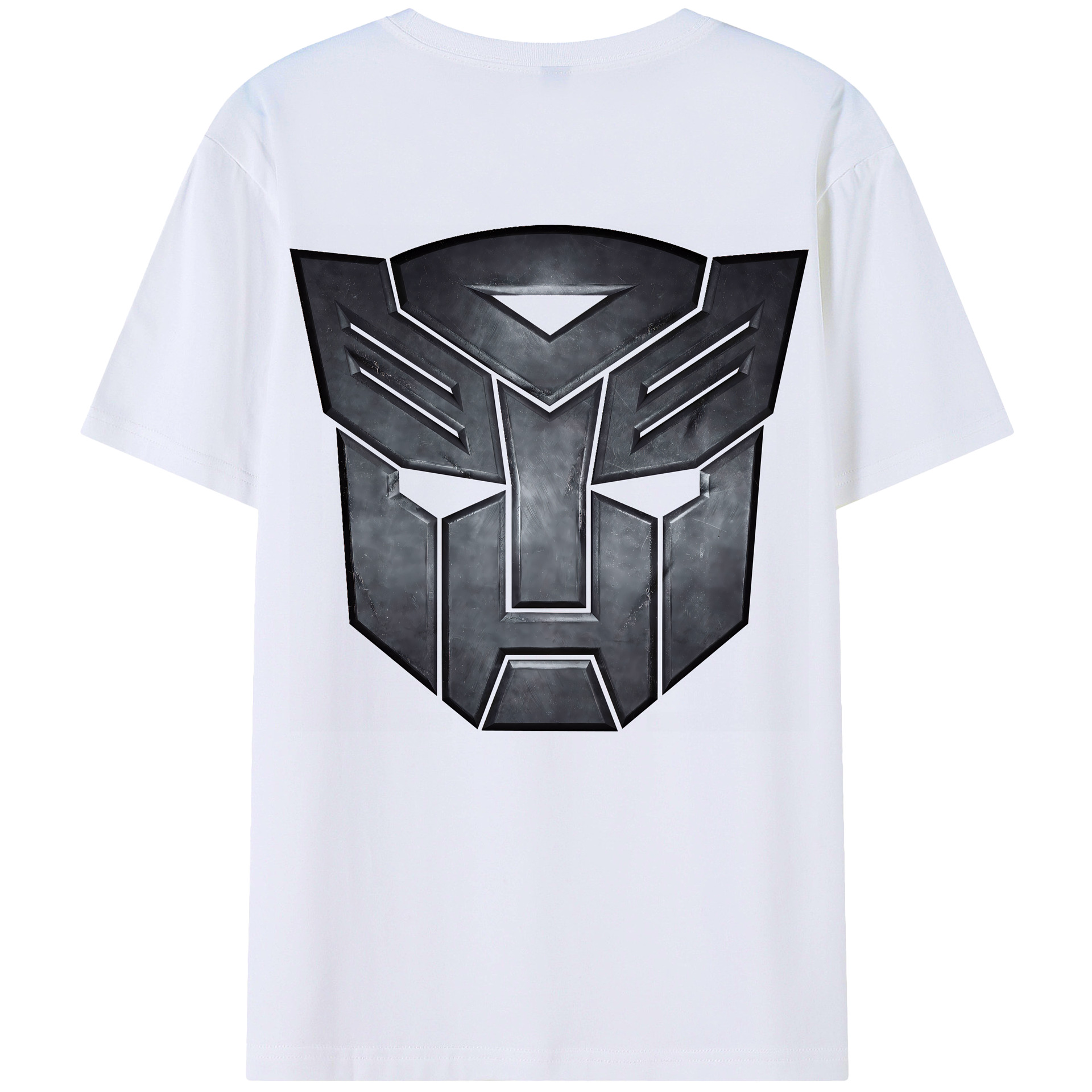 （画像用） Transformers トランスフォーマー 綿100％半袖Tシャツ（背面プリント）