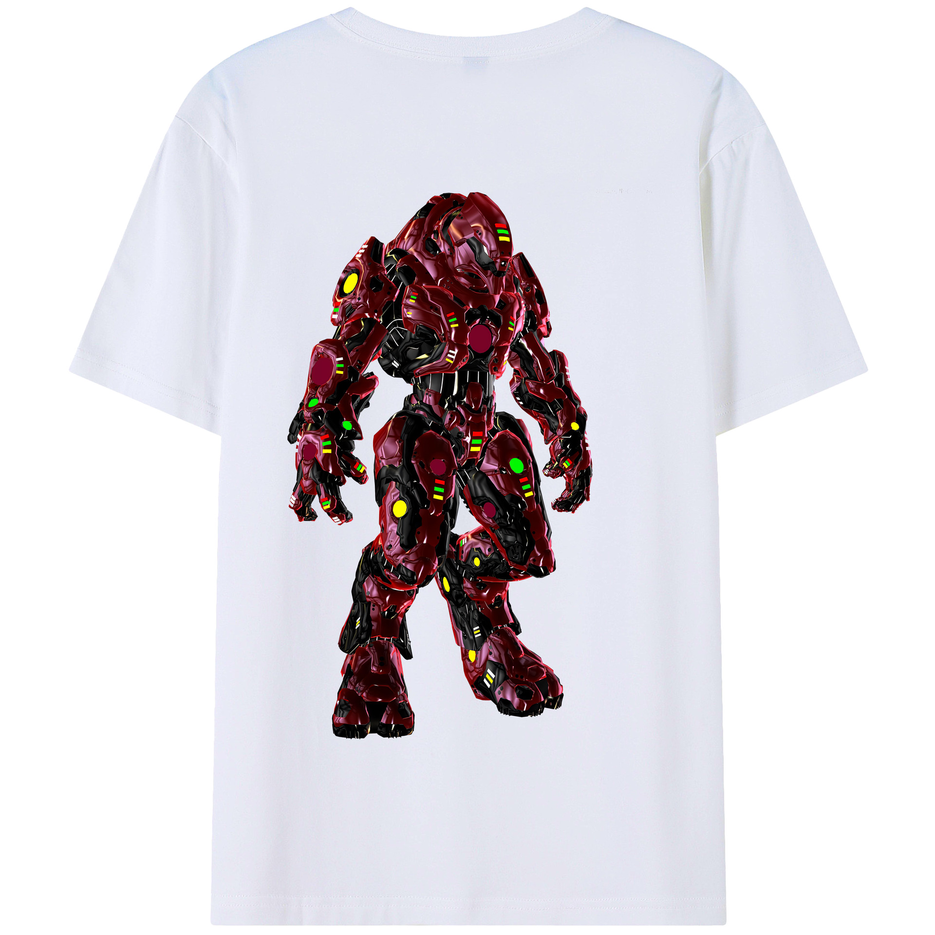 （画像用） Transformers トランスフォーマー 綿100％半袖Tシャツ（背面プリント）