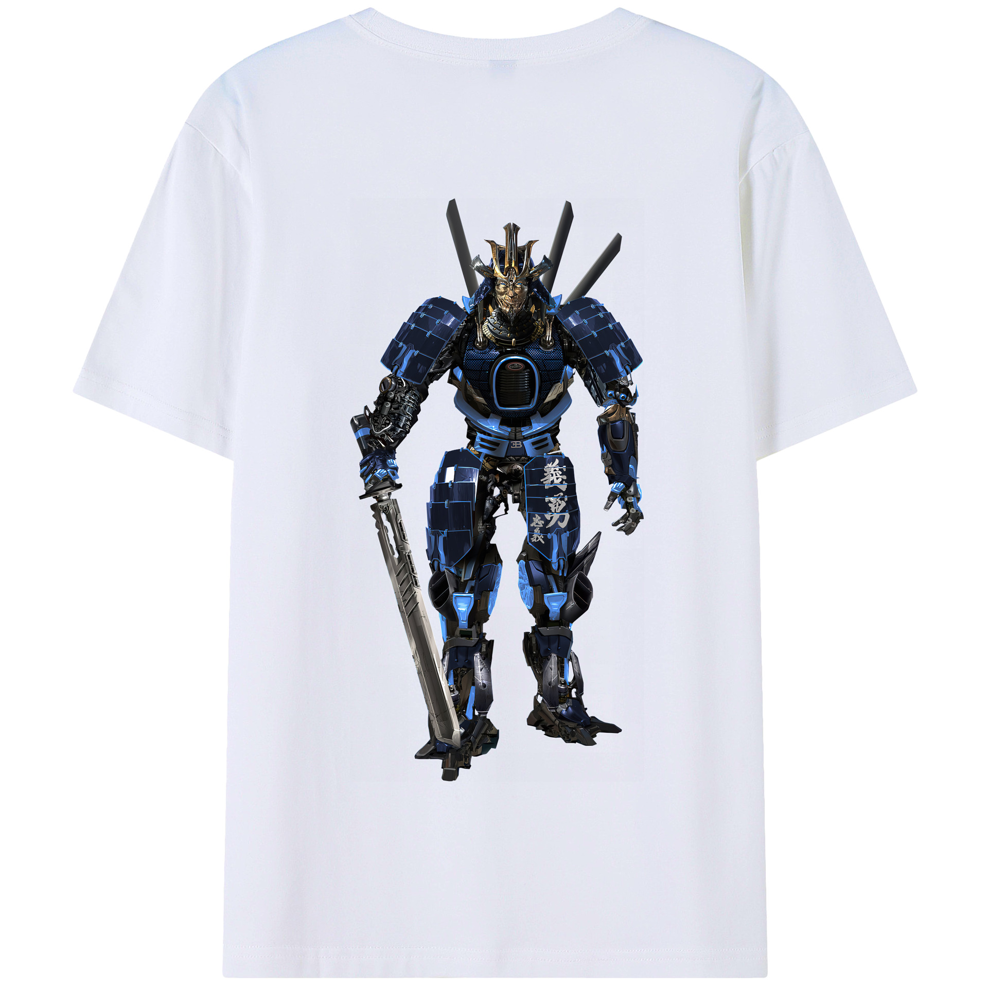 （画像用） Transformers トランスフォーマー 綿100％半袖Tシャツ（背面プリント）