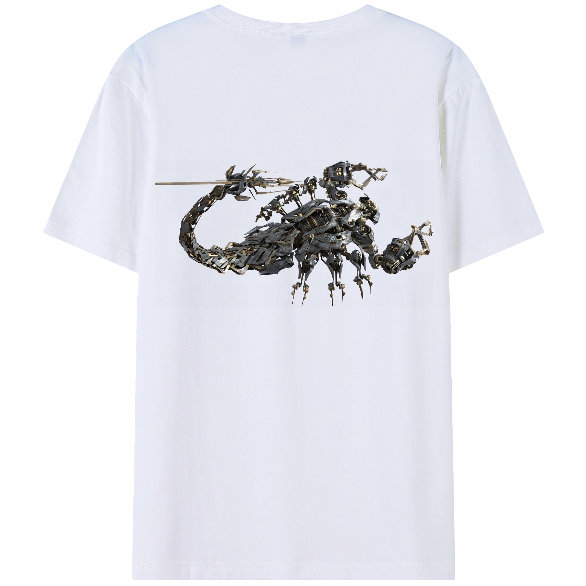 （画像用） Transformers トランスフォーマー 綿100％半袖Tシャツ（背面プリント）