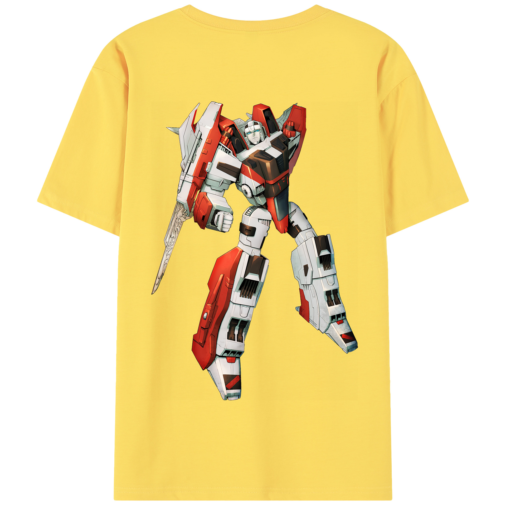 （画像用） Transformers トランスフォーマー 綿100％半袖Tシャツ（背面プリント）