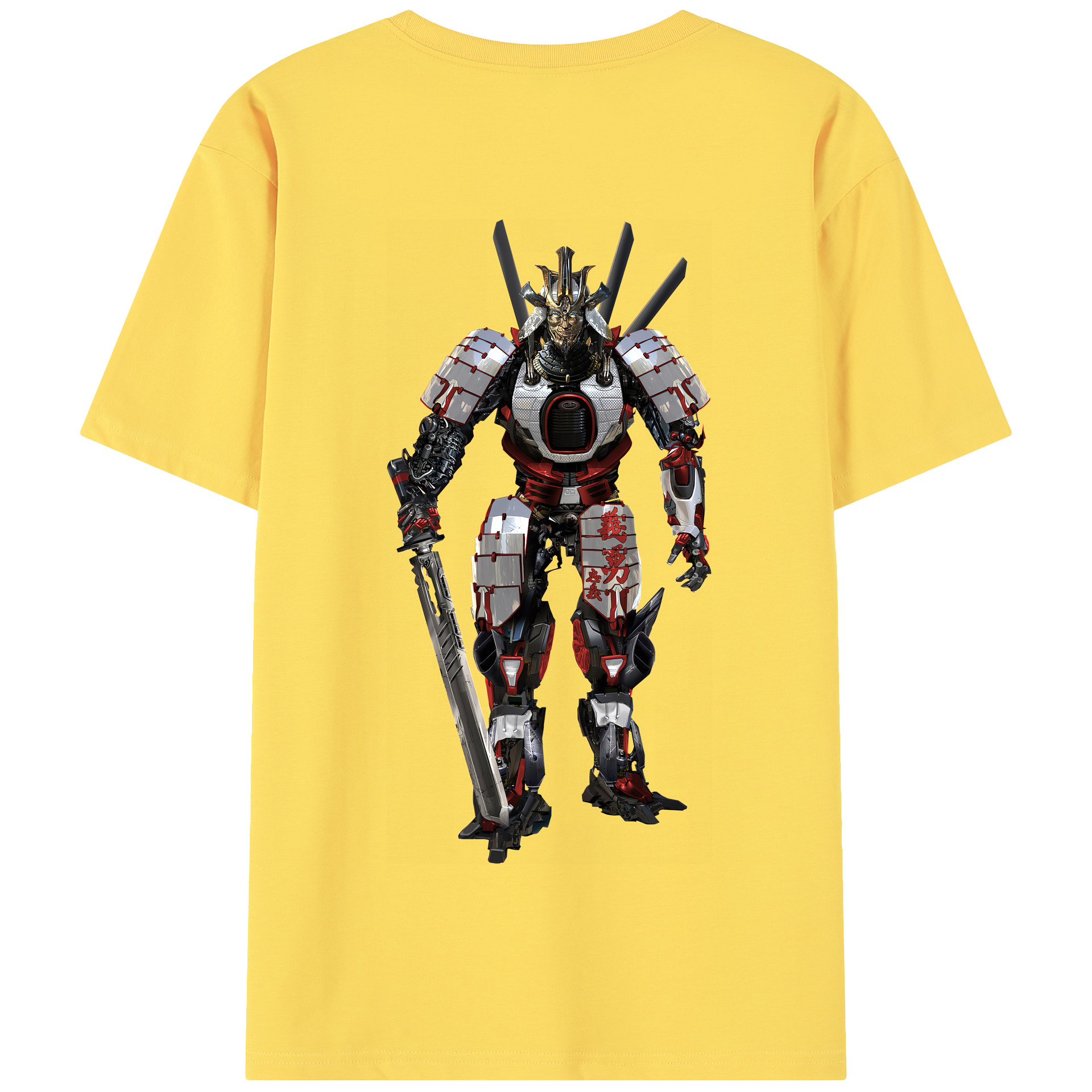 （画像用） Transformers トランスフォーマー 綿100％半袖Tシャツ（背面プリント）