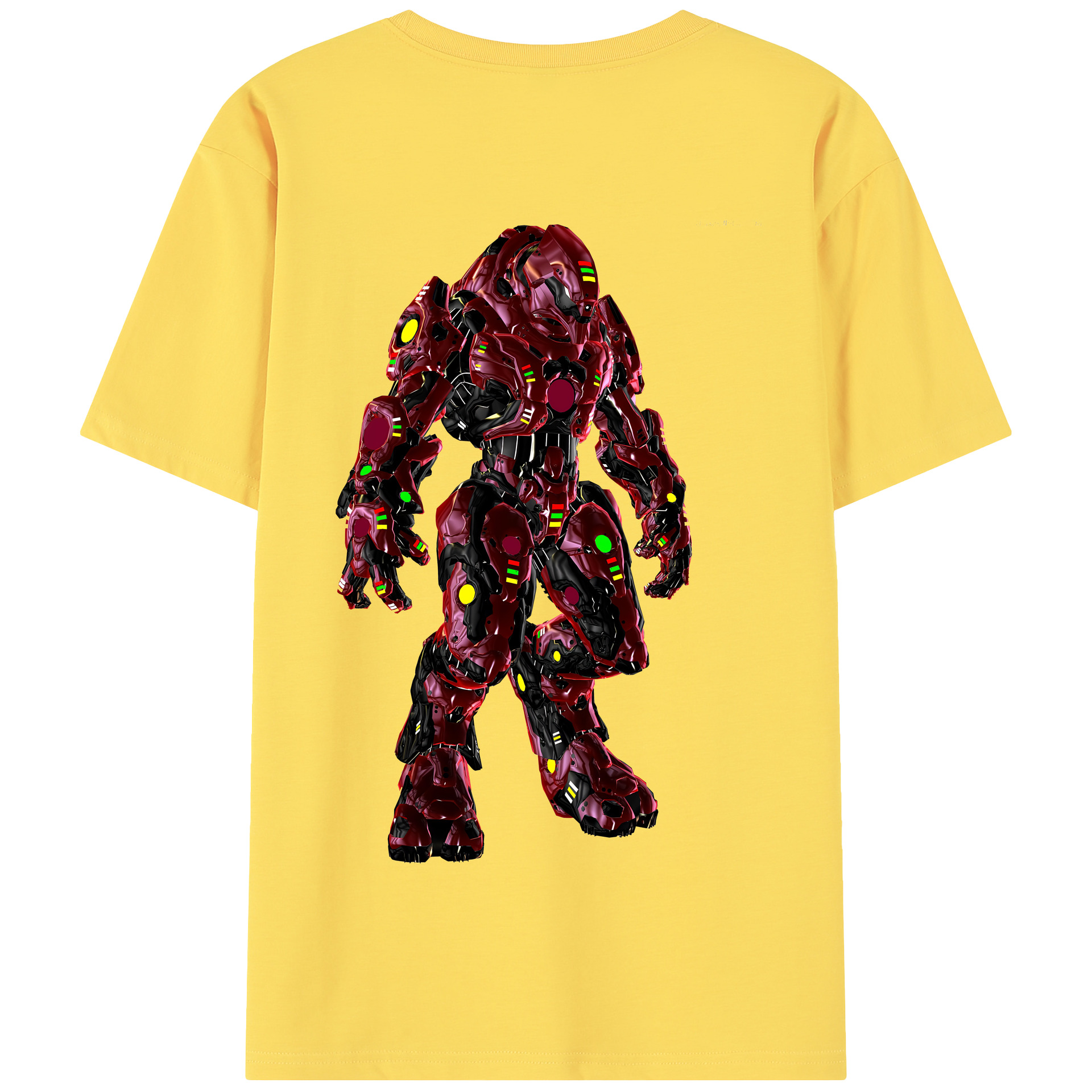（画像用） Transformers トランスフォーマー 綿100％半袖Tシャツ（背面プリント）