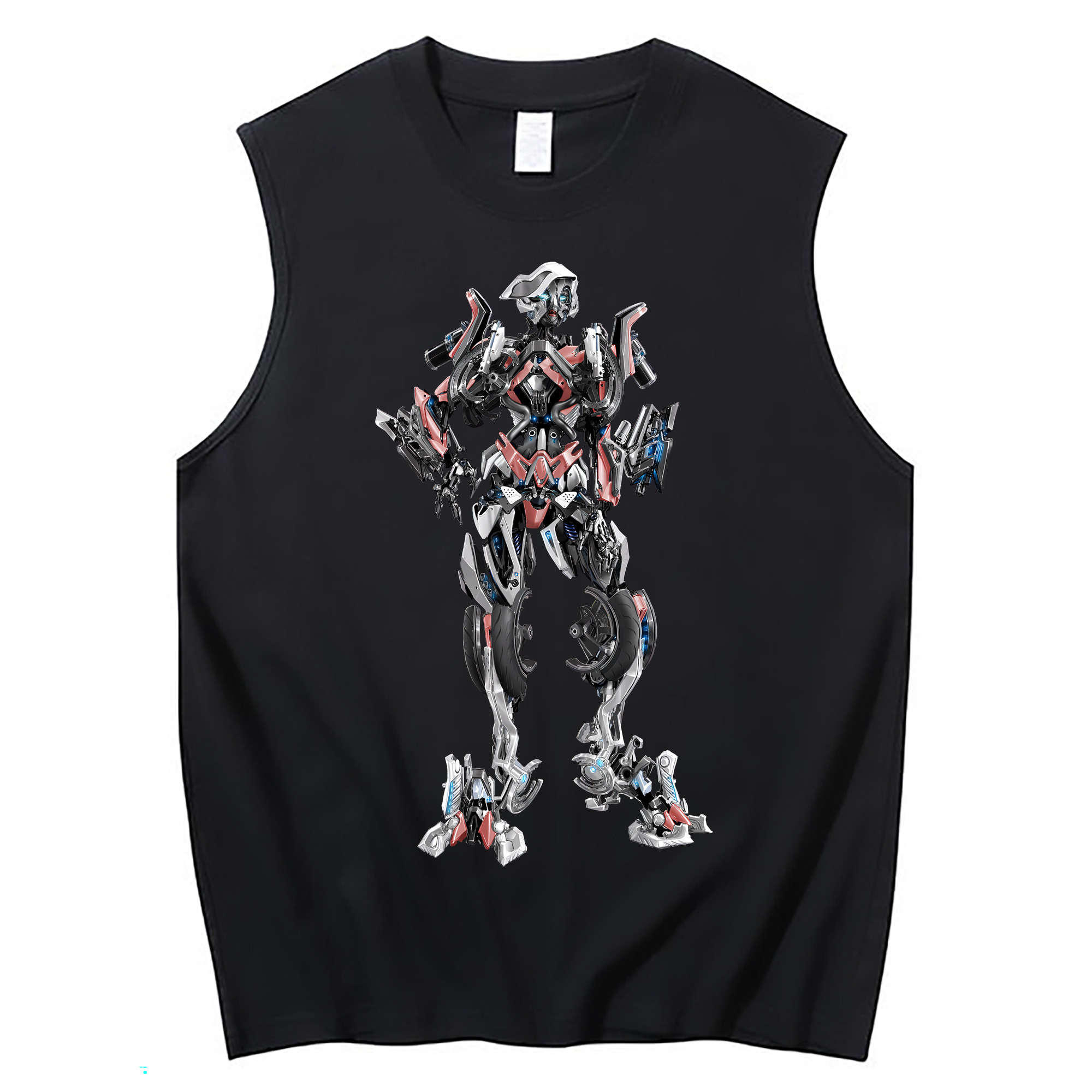 （画像用） Transformers トランスフォーマー コットン100％タンクトップ（フロントプリント）