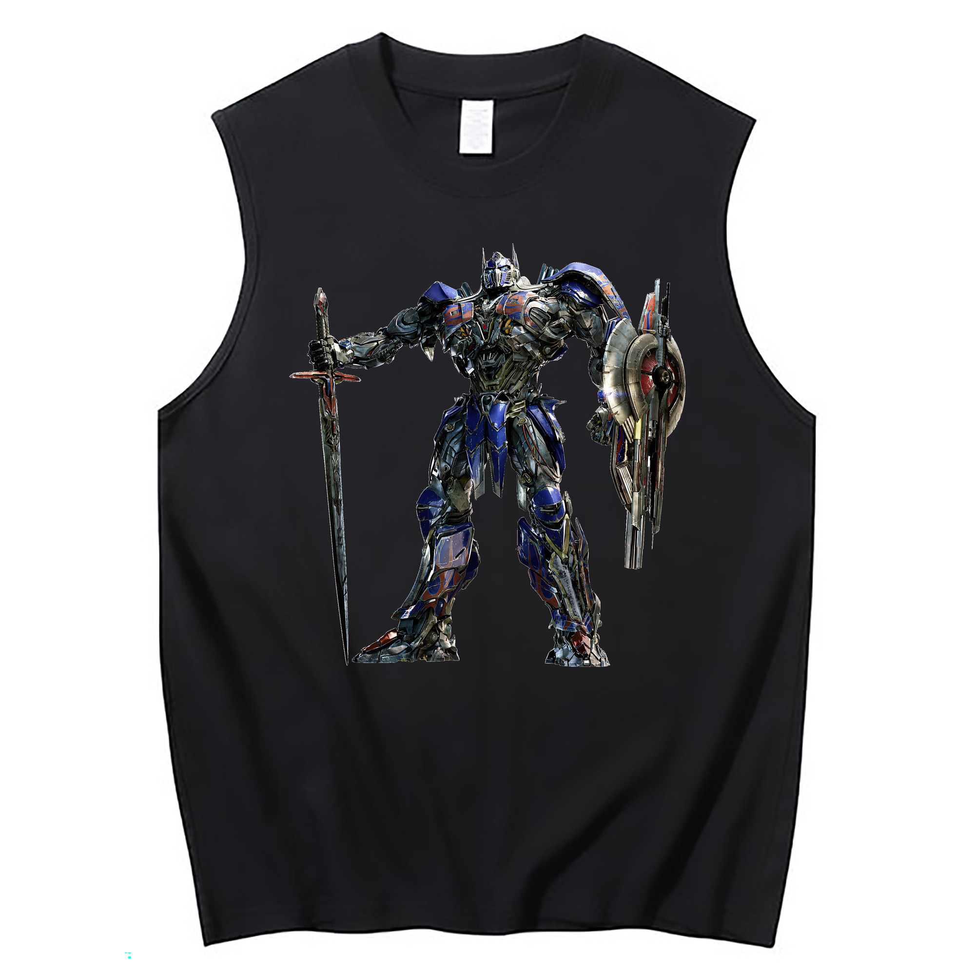 （画像用） Transformers トランスフォーマー コットン100％タンクトップ（フロントプリント）