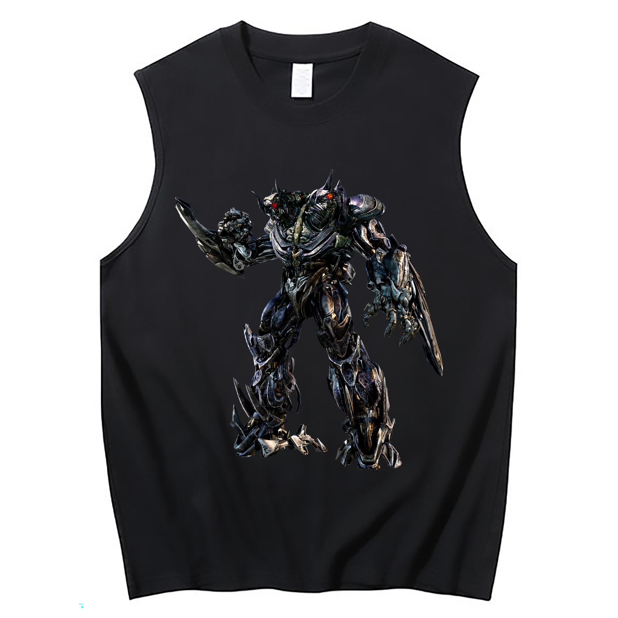 （画像用） Transformers トランスフォーマー コットン100％タンクトップ（フロントプリント）