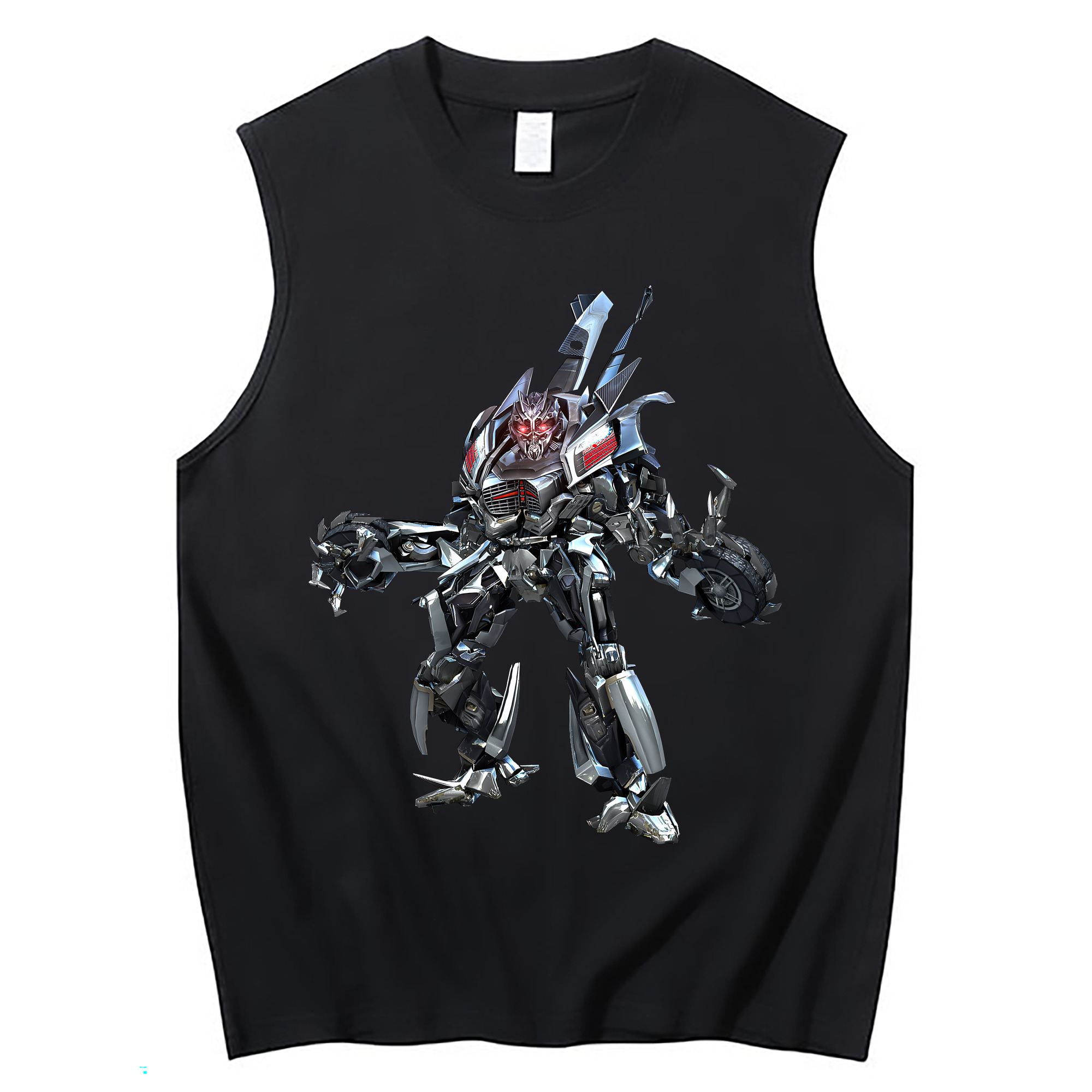 （画像用） Transformers トランスフォーマー コットン100％タンクトップ（フロントプリント）