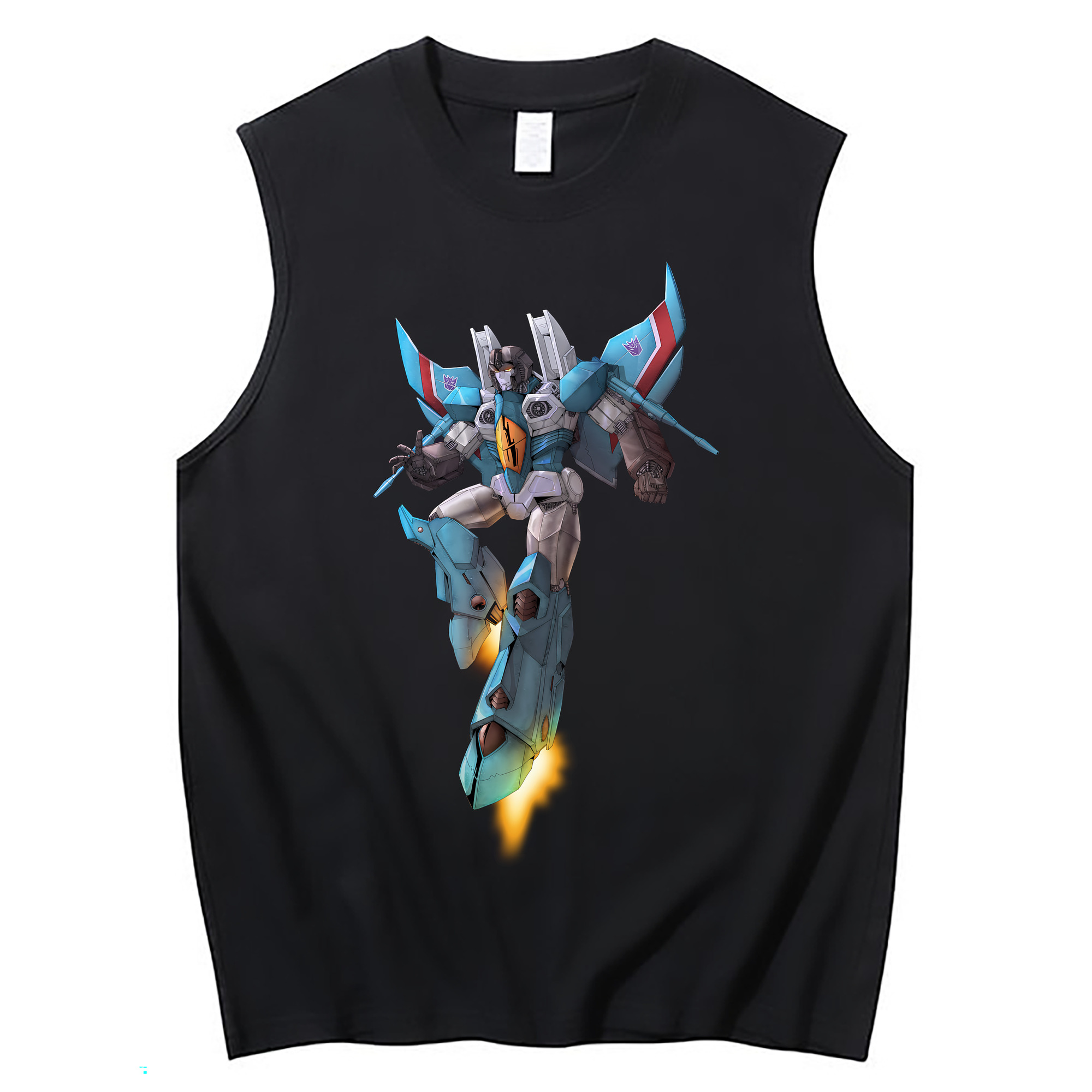 （画像用） Transformers トランスフォーマー コットン100％タンクトップ（フロントプリント）