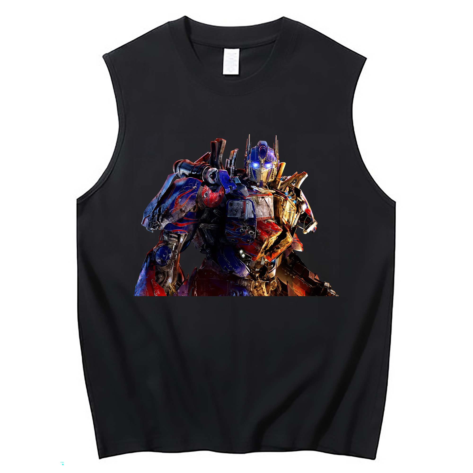 （画像用） Transformers トランスフォーマー コットン100％タンクトップ（フロントプリント）