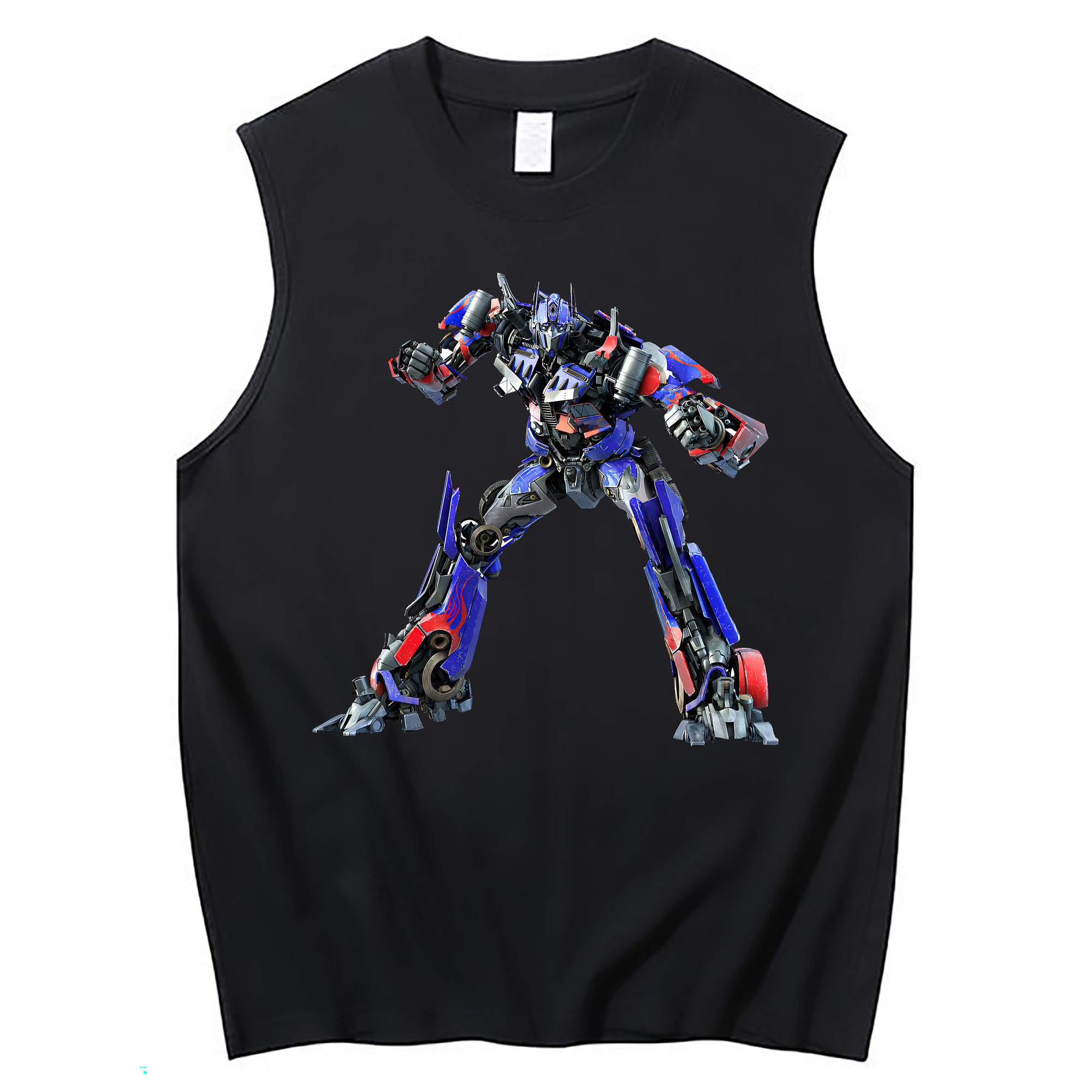 （画像用） Transformers トランスフォーマー コットン100％タンクトップ（フロントプリント）