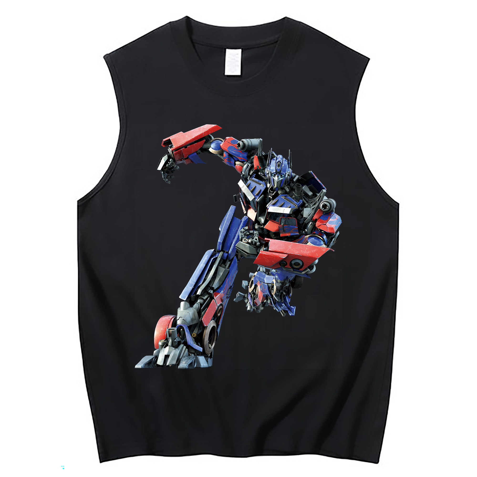 （画像用） Transformers トランスフォーマー コットン100％タンクトップ（フロントプリント）
