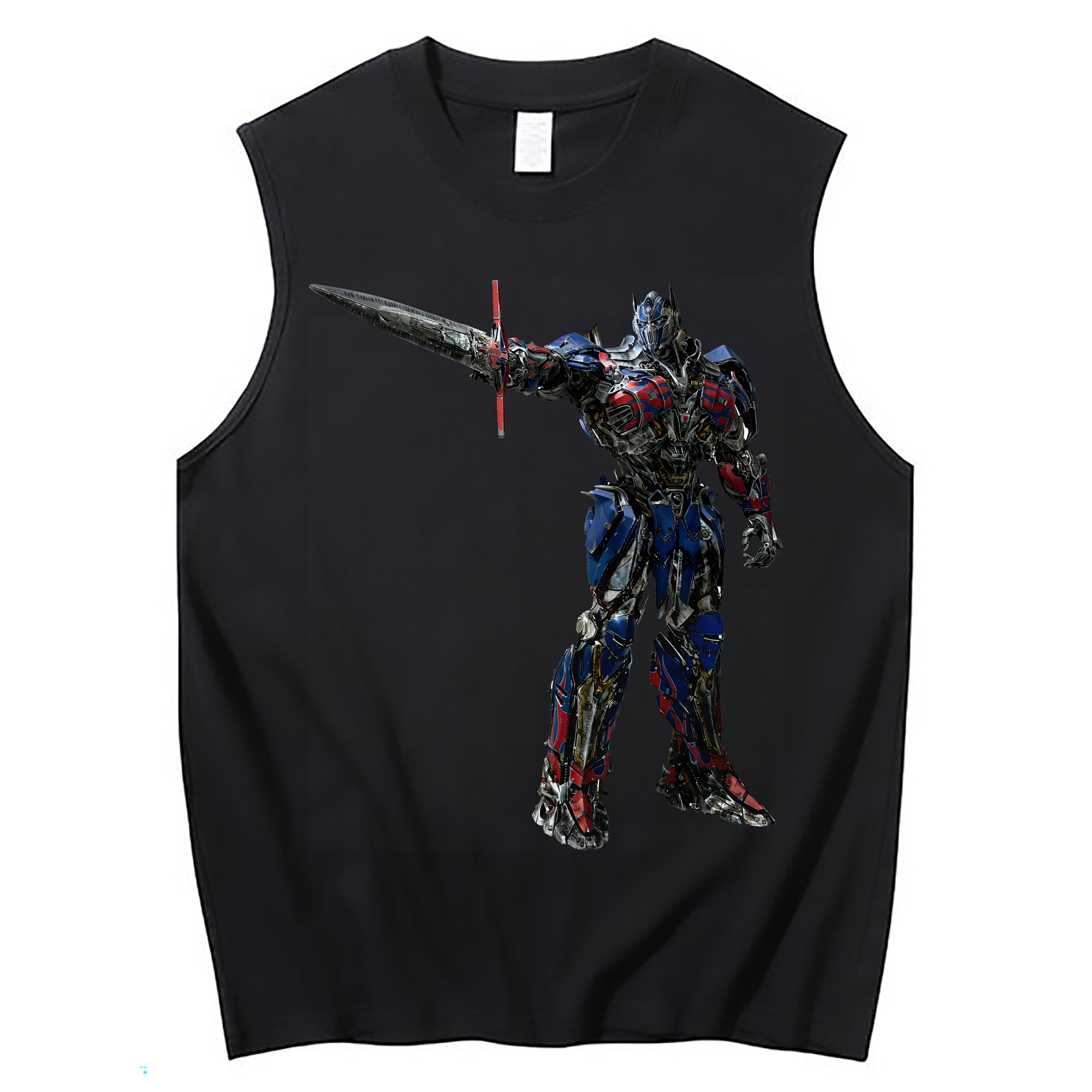 （画像用） Transformers トランスフォーマー コットン100％タンクトップ（フロントプリント）