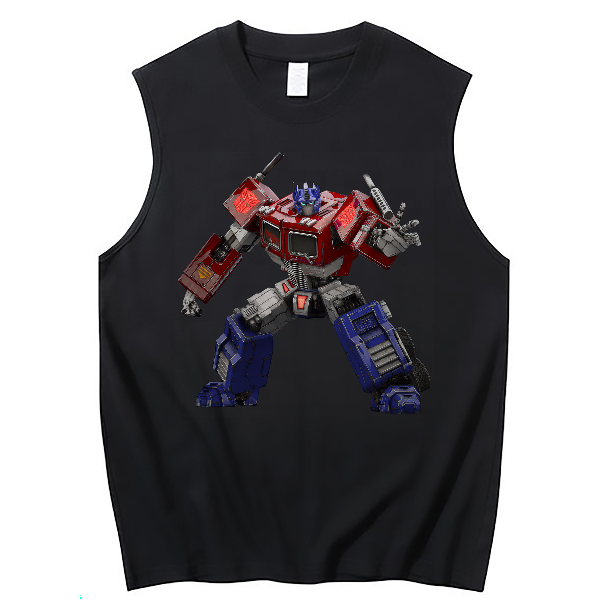 （画像用） Transformers トランスフォーマー コットン100％タンクトップ（フロントプリント）