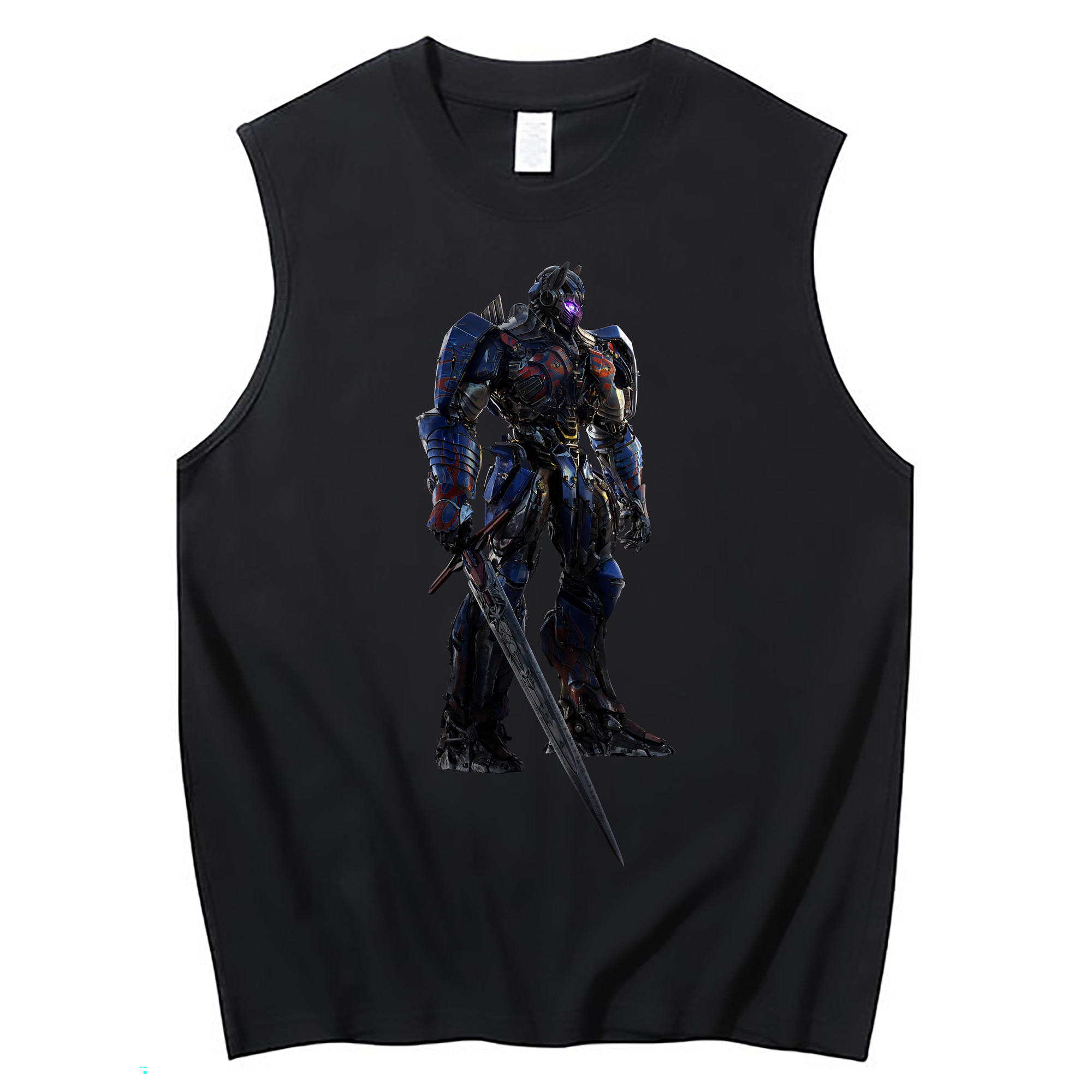 （画像用） Transformers トランスフォーマー コットン100％タンクトップ（フロントプリント）