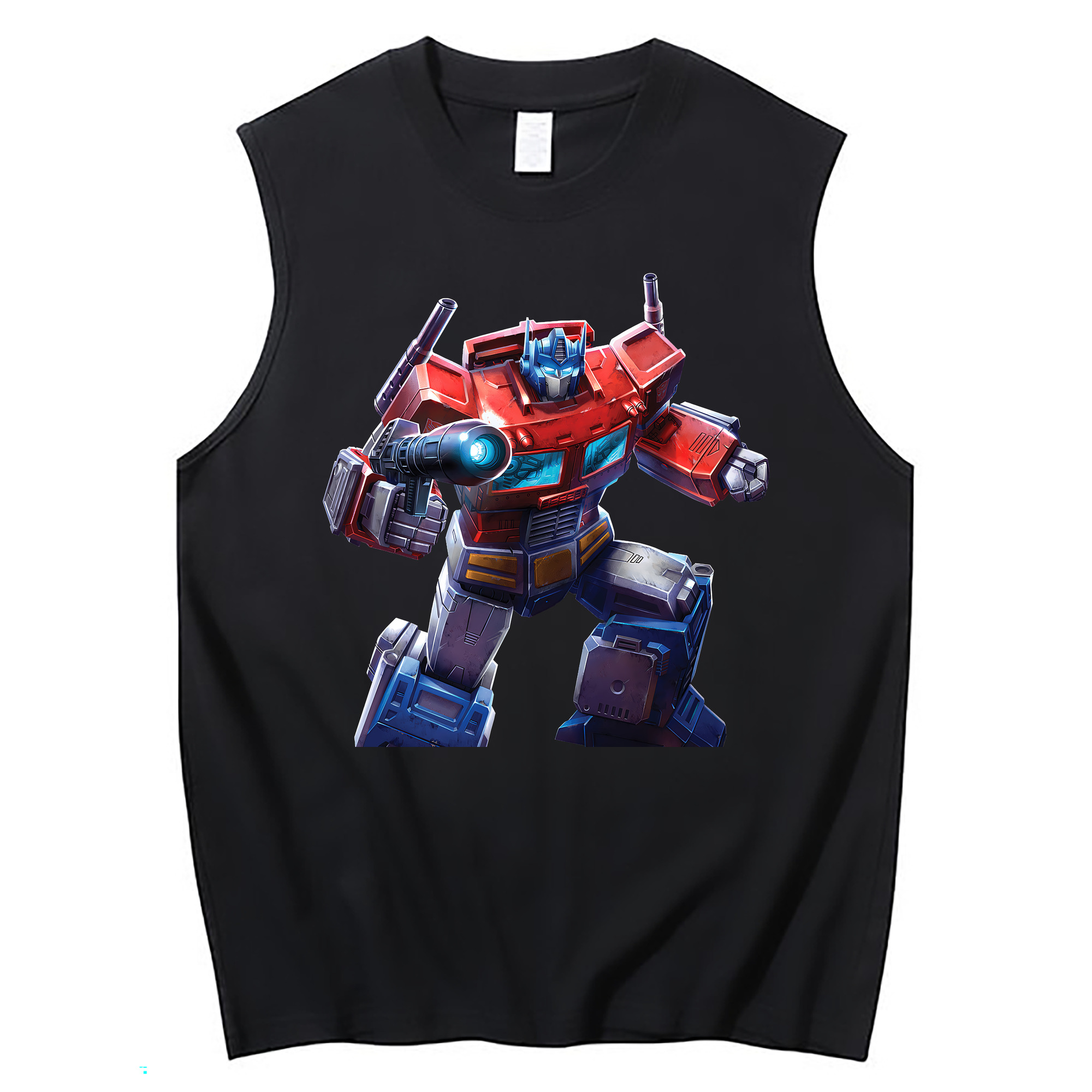 （画像用） Transformers トランスフォーマー コットン100％タンクトップ（フロントプリント）