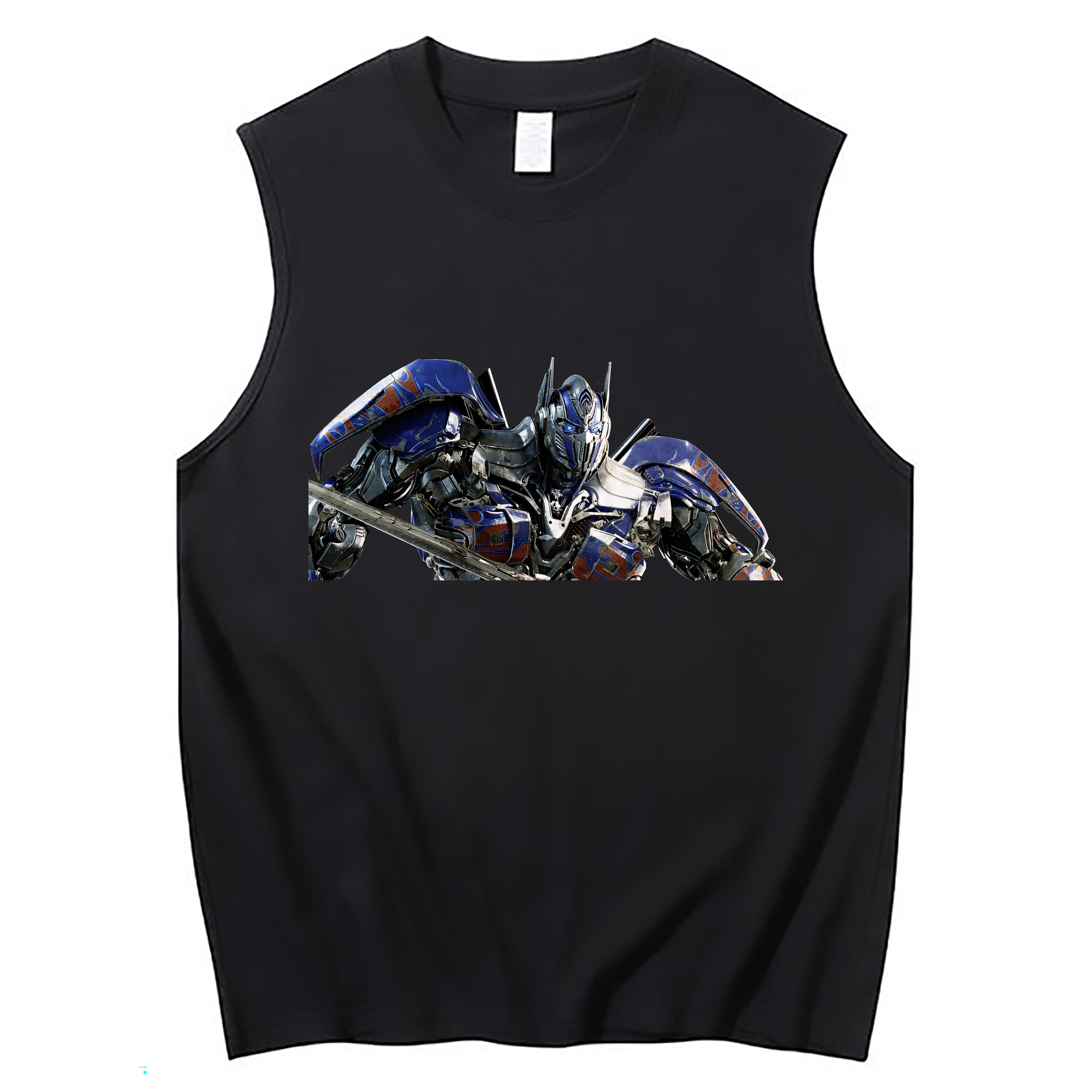 （画像用） Transformers トランスフォーマー コットン100％タンクトップ（フロントプリント）