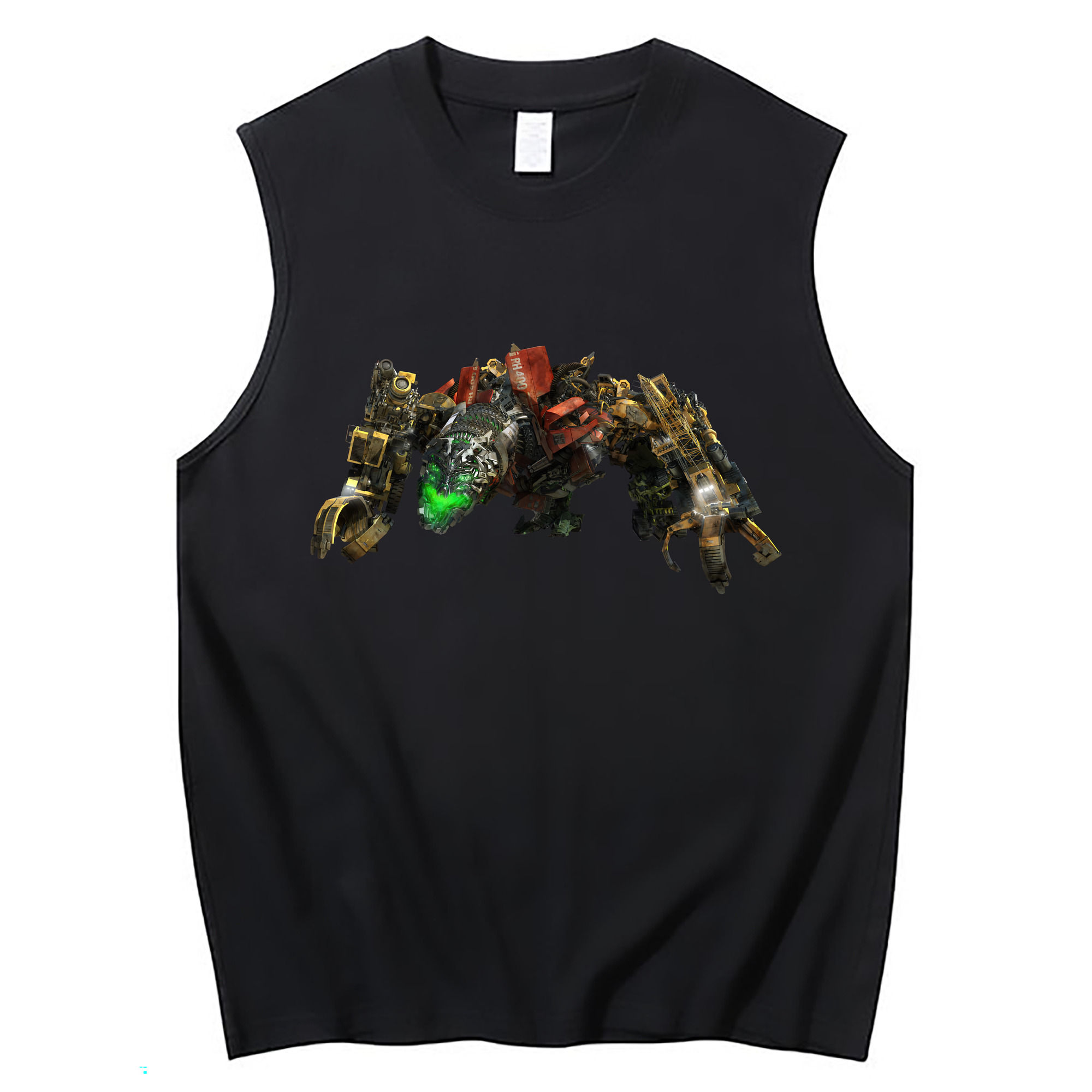 （画像用） Transformers トランスフォーマー コットン100％タンクトップ（フロントプリント）