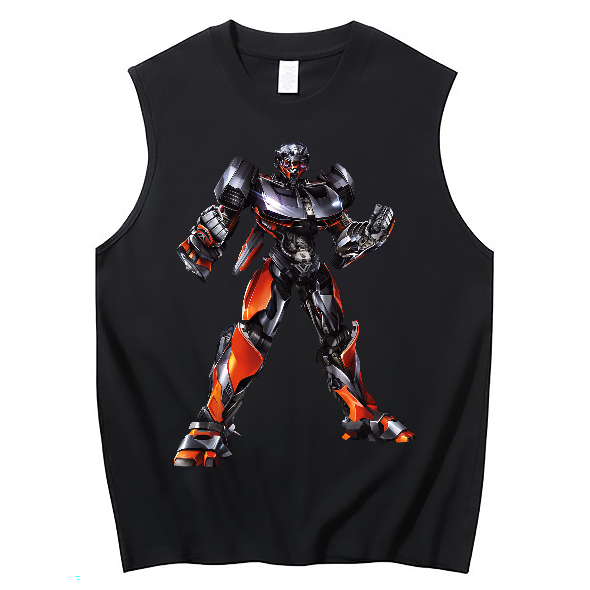 （画像用） Transformers トランスフォーマー コットン100％タンクトップ（フロントプリント）