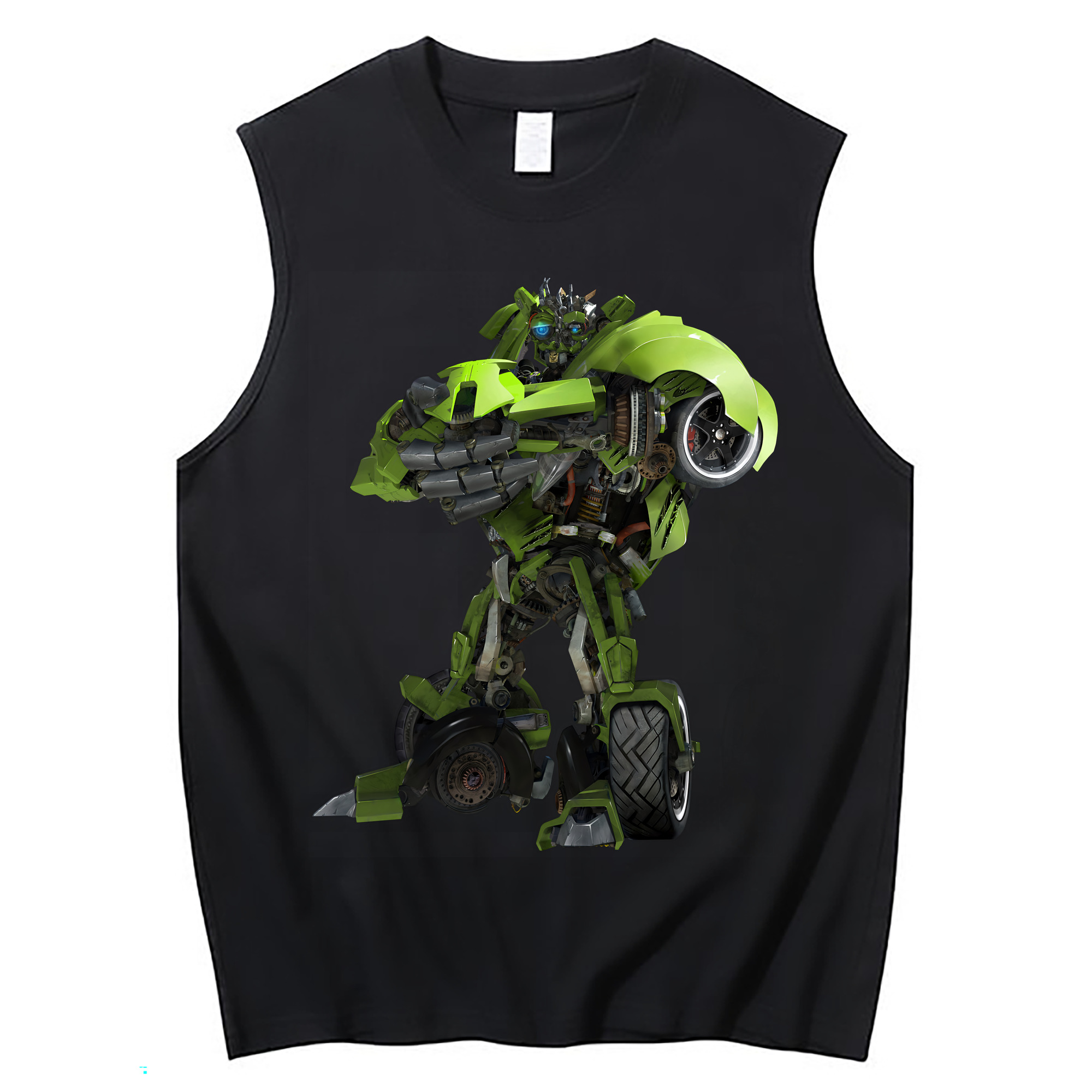 （画像用） Transformers トランスフォーマー コットン100％タンクトップ（フロントプリント）