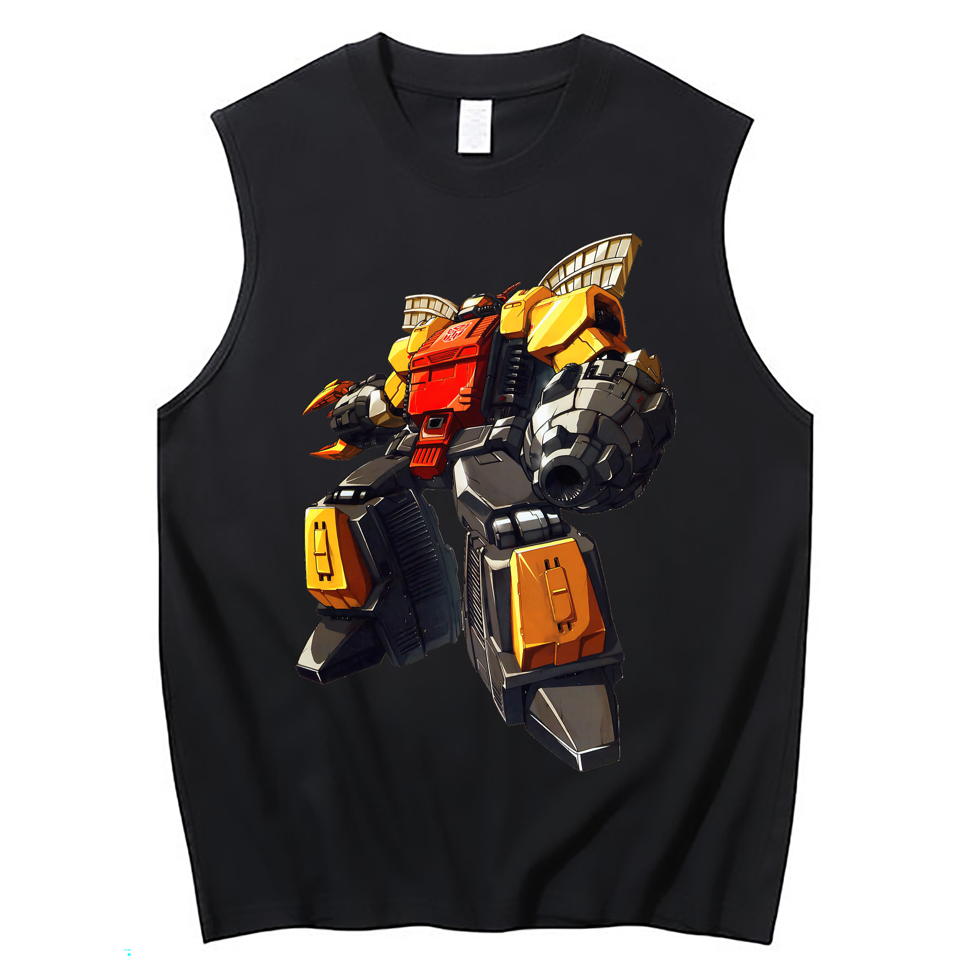 （画像用） Transformers トランスフォーマー コットン100％タンクトップ（フロントプリント）