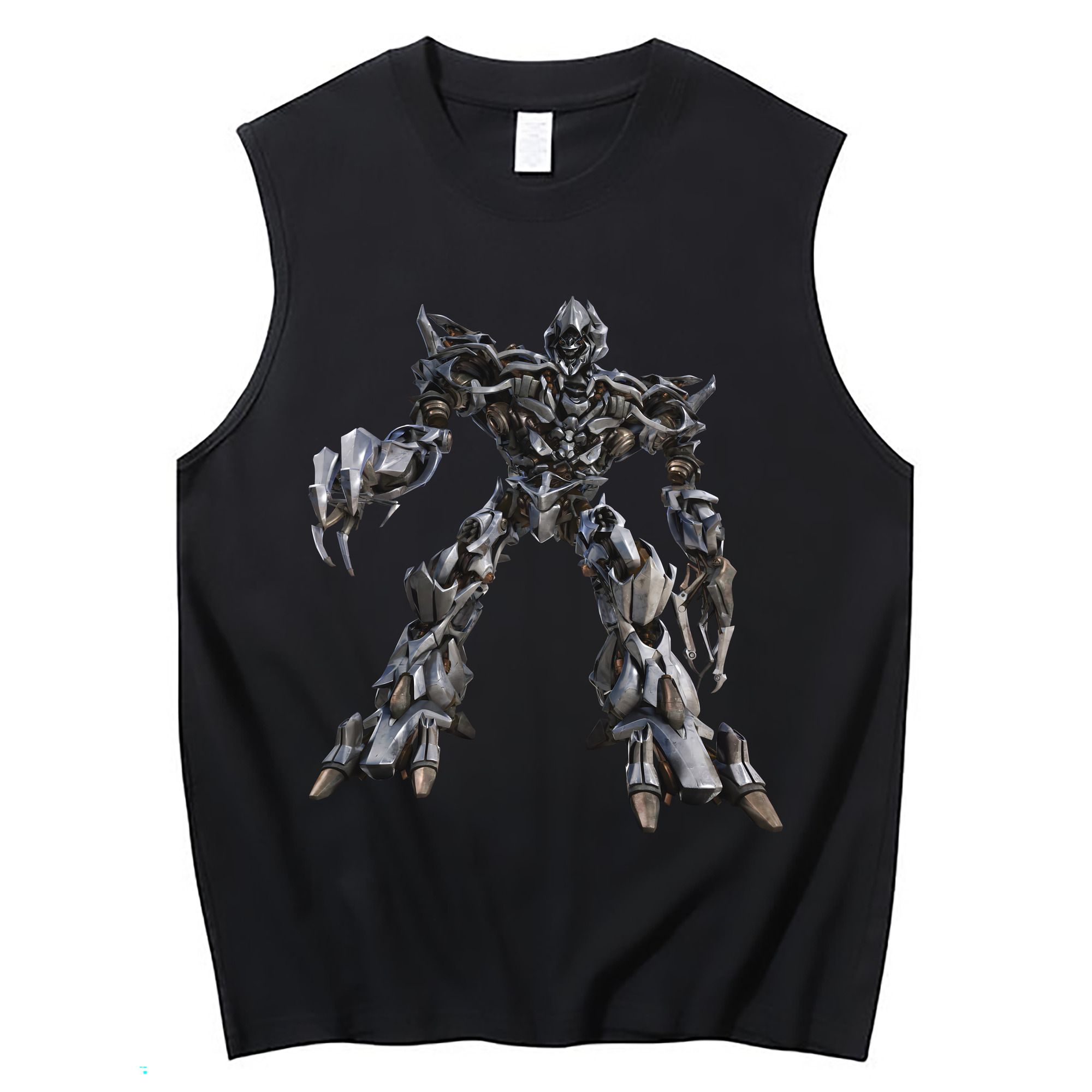 （画像用） Transformers トランスフォーマー コットン100％タンクトップ（フロントプリント）