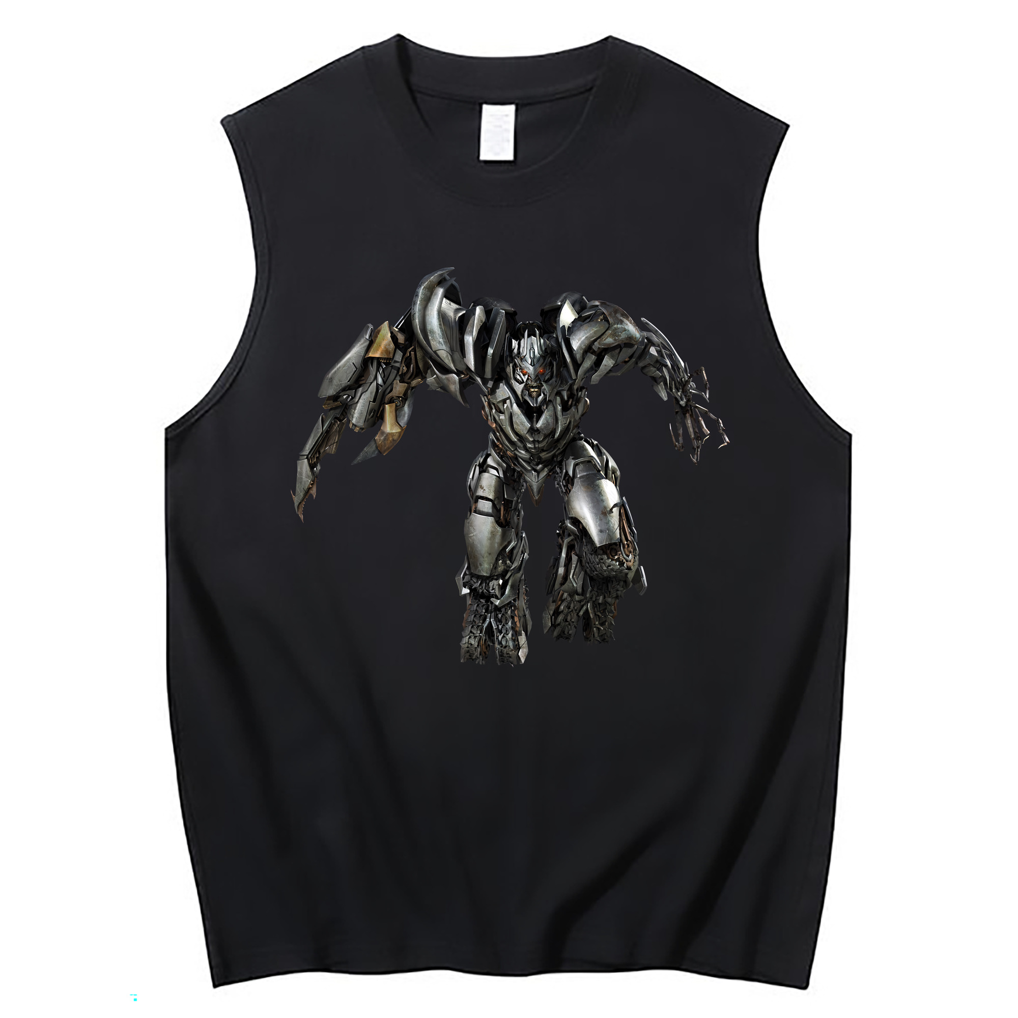 （画像用） Transformers トランスフォーマー コットン100％タンクトップ（フロントプリント）