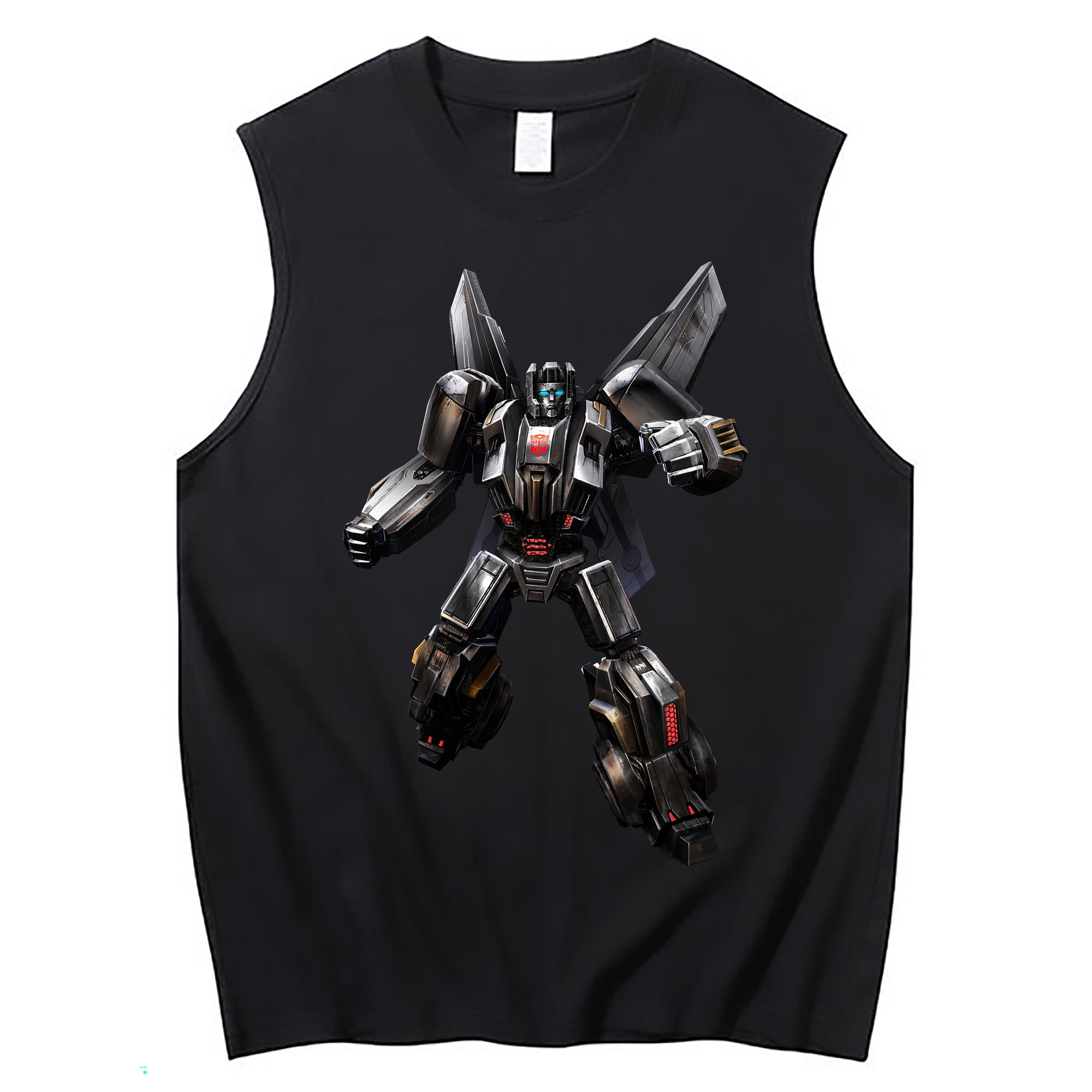 （画像用） Transformers トランスフォーマー コットン100％タンクトップ（フロントプリント）