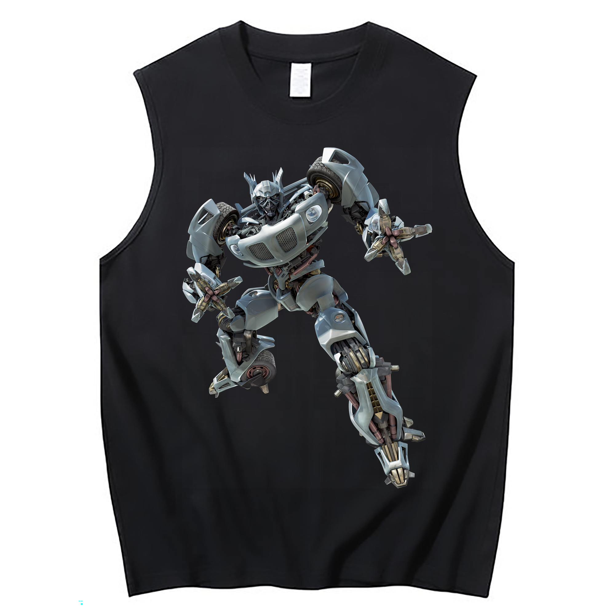 （画像用） Transformers トランスフォーマー コットン100％タンクトップ（フロントプリント）