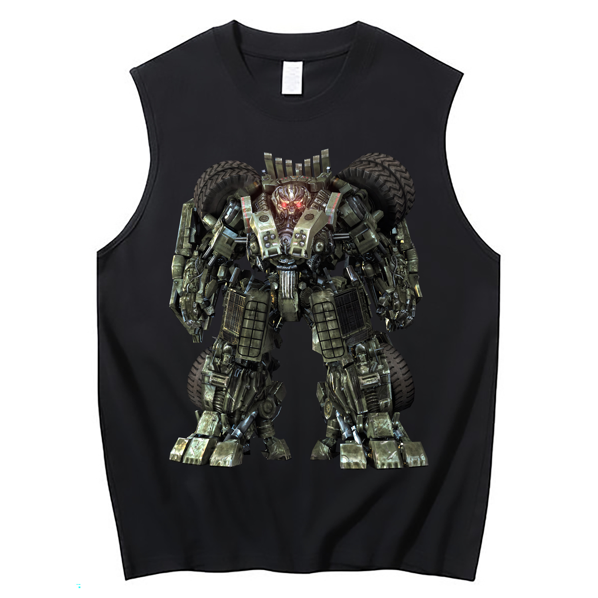 （画像用） Transformers トランスフォーマー コットン100％タンクトップ（フロントプリント）
