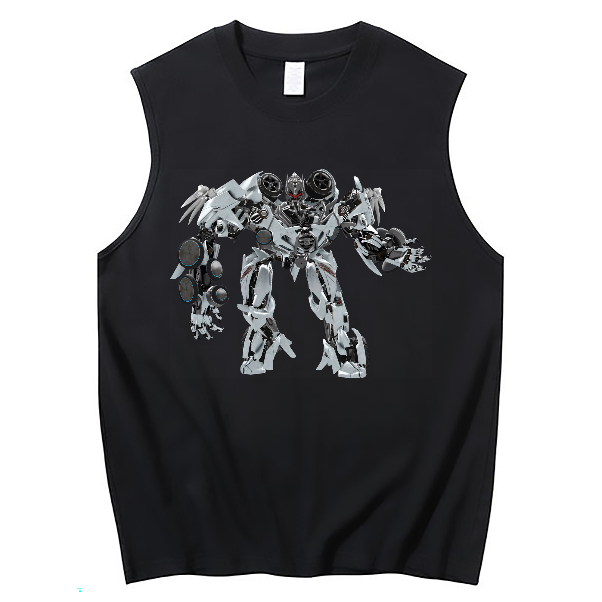 （画像用） Transformers トランスフォーマー コットン100％タンクトップ（フロントプリント）