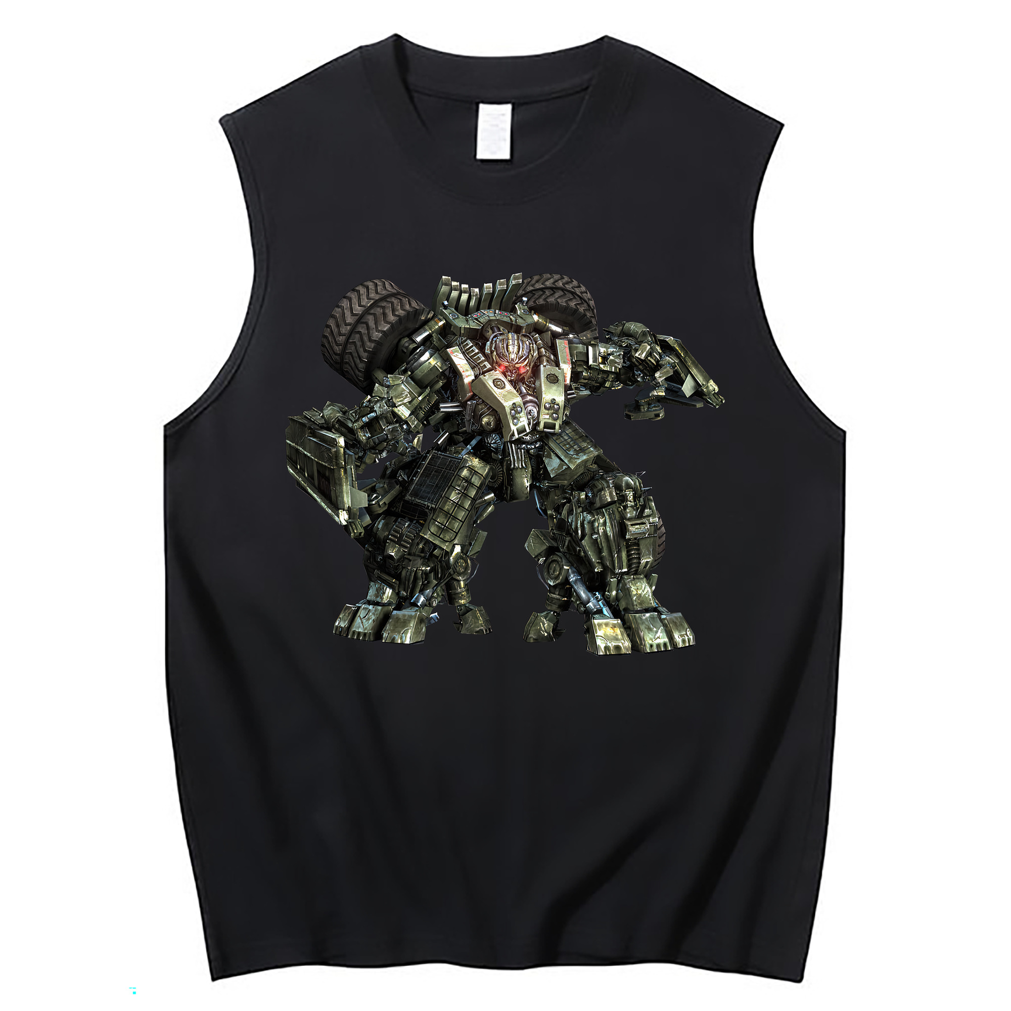 （画像用） Transformers トランスフォーマー コットン100％タンクトップ（フロントプリント）