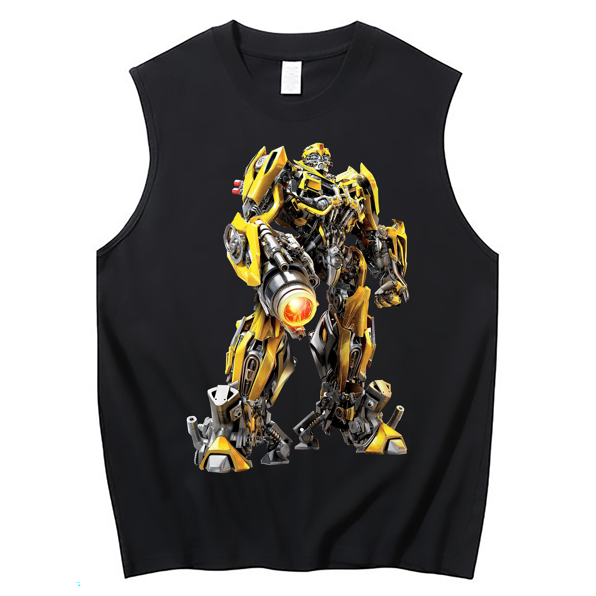 （画像用） Transformers トランスフォーマー コットン100％タンクトップ（フロントプリント）