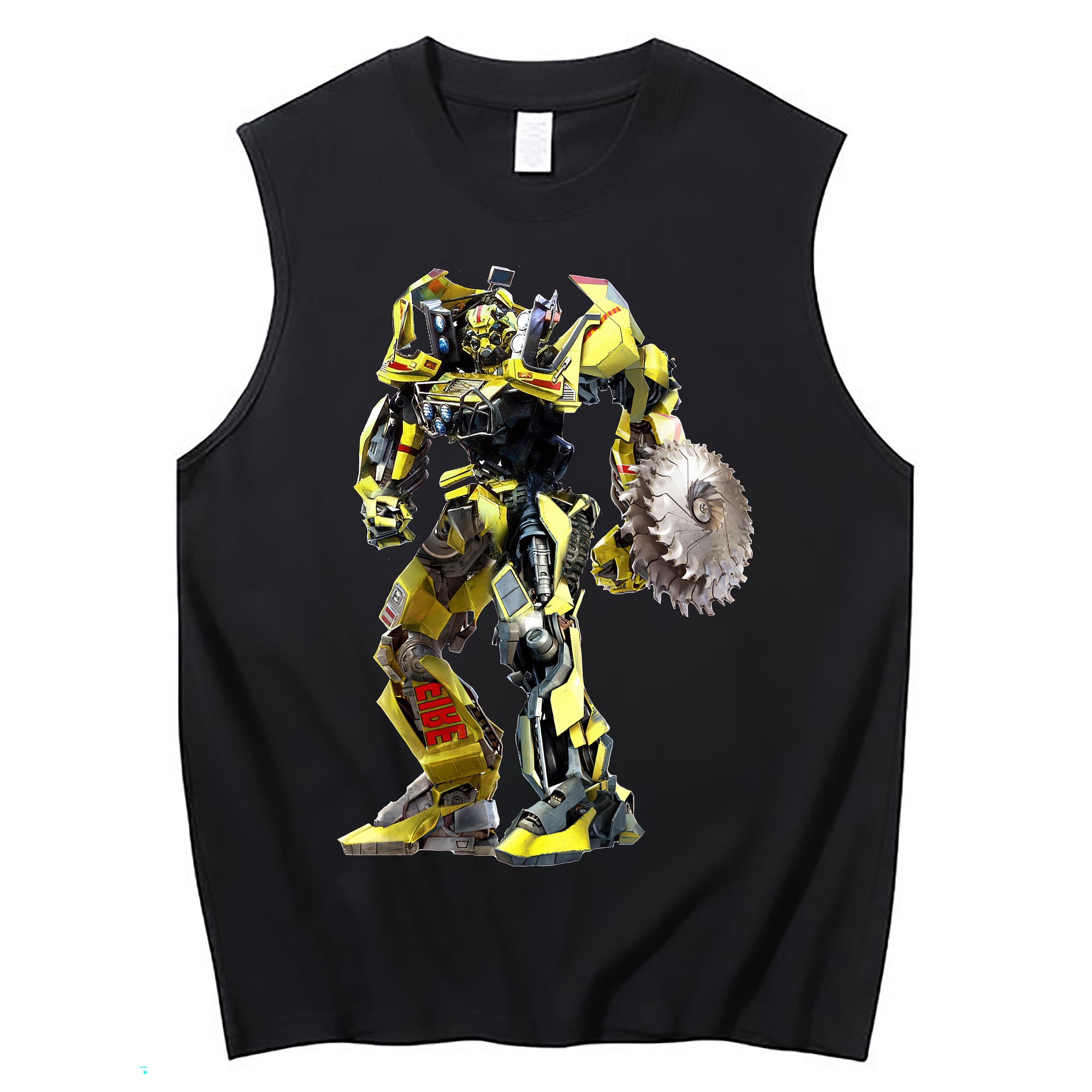 （画像用） Transformers トランスフォーマー コットン100％タンクトップ（フロントプリント）