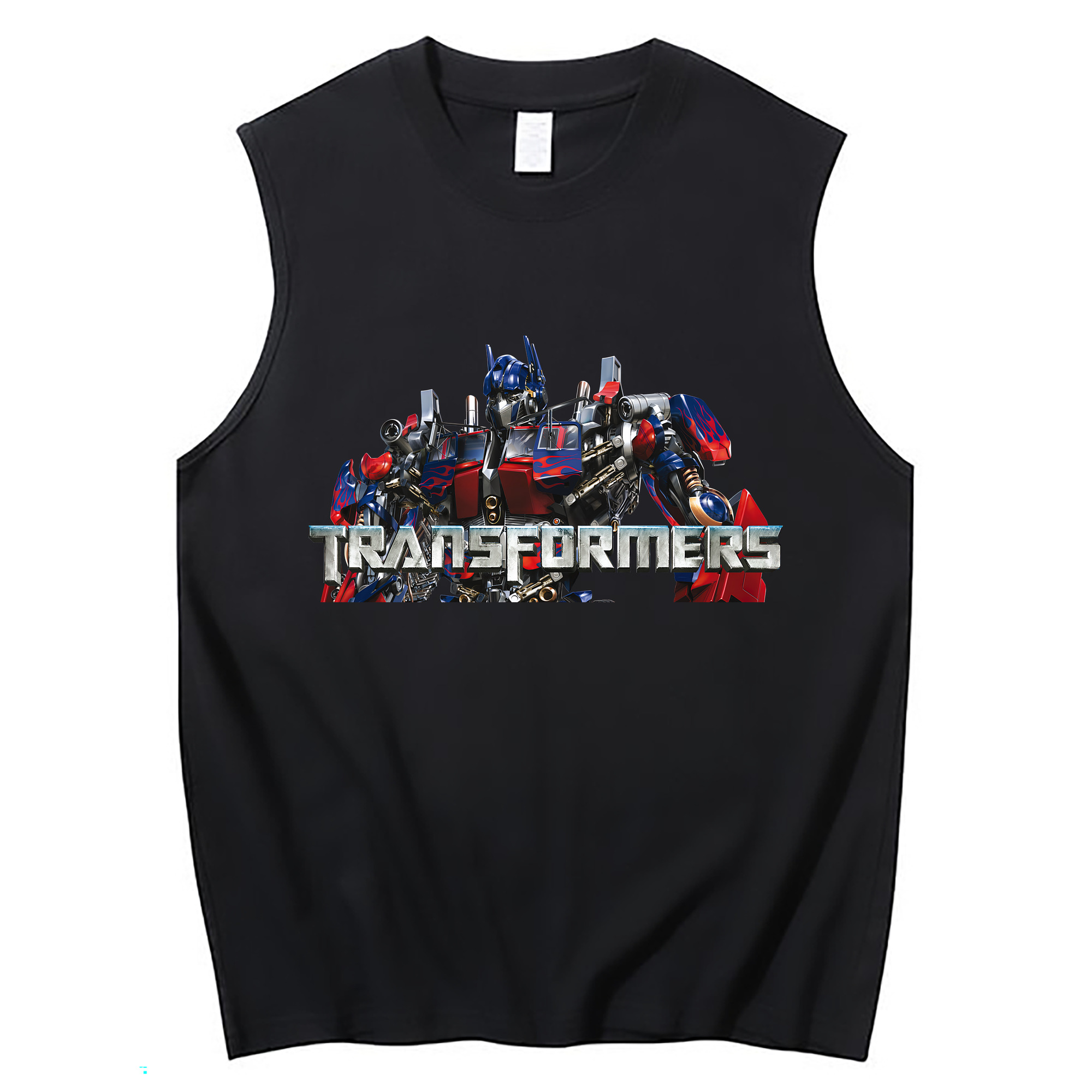 （画像用） Transformers トランスフォーマー コットン100％タンクトップ（フロントプリント）