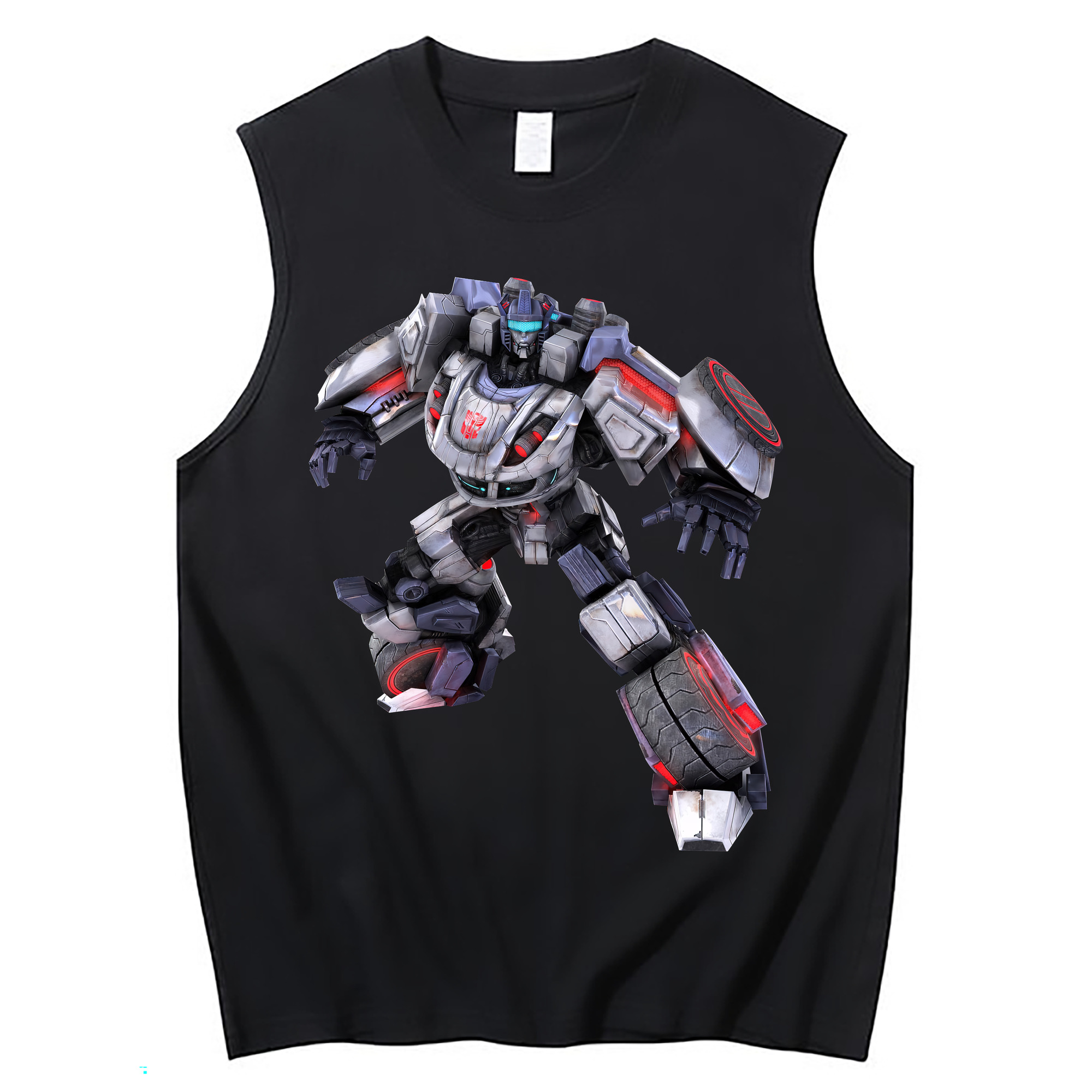 （画像用） Transformers トランスフォーマー コットン100％タンクトップ（フロントプリント）