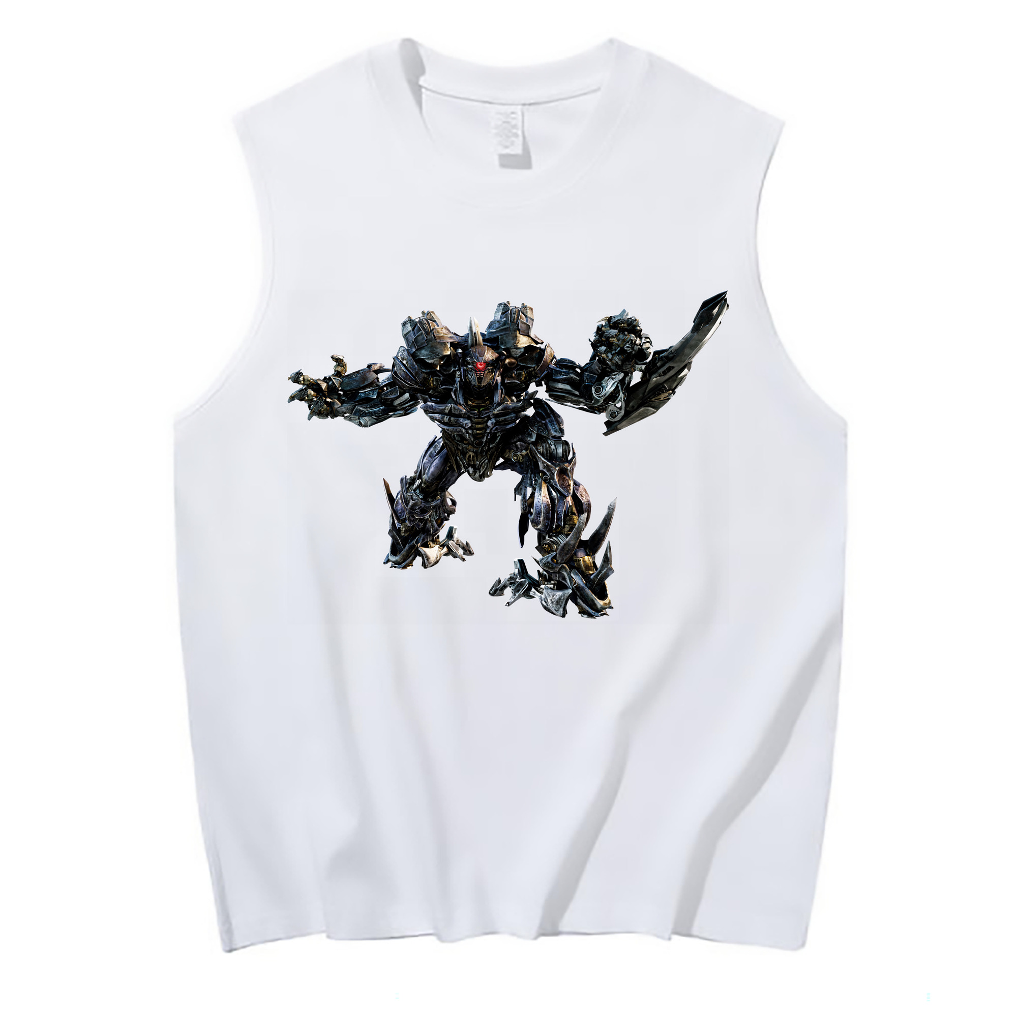 （画像用） Transformers トランスフォーマー コットン100％タンクトップ（フロントプリント）