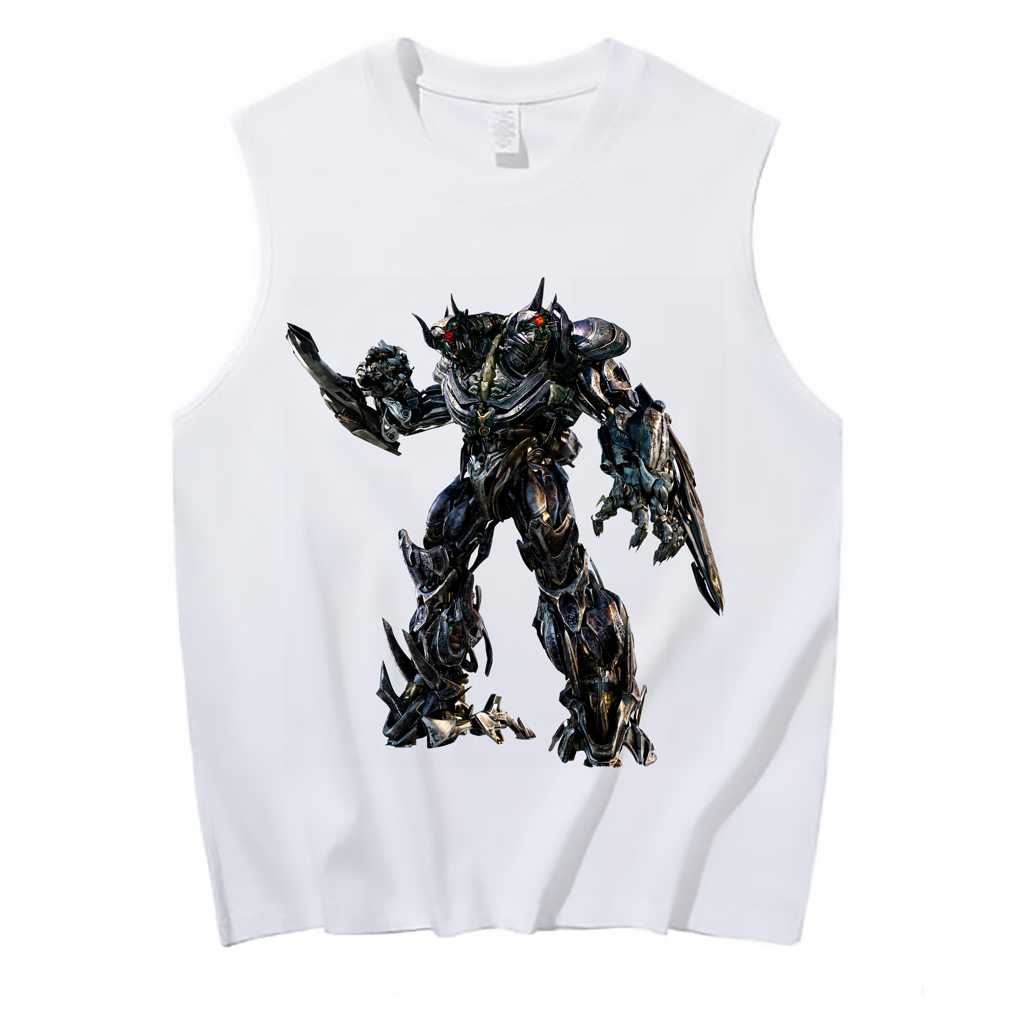 （画像用） Transformers トランスフォーマー コットン100％タンクトップ（フロントプリント）