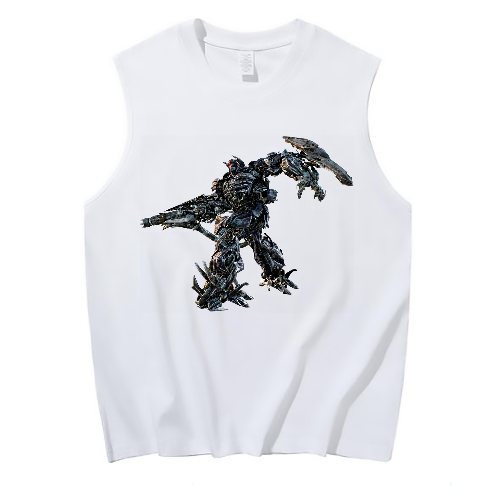 （画像用） Transformers トランスフォーマー コットン100％タンクトップ（フロントプリント）