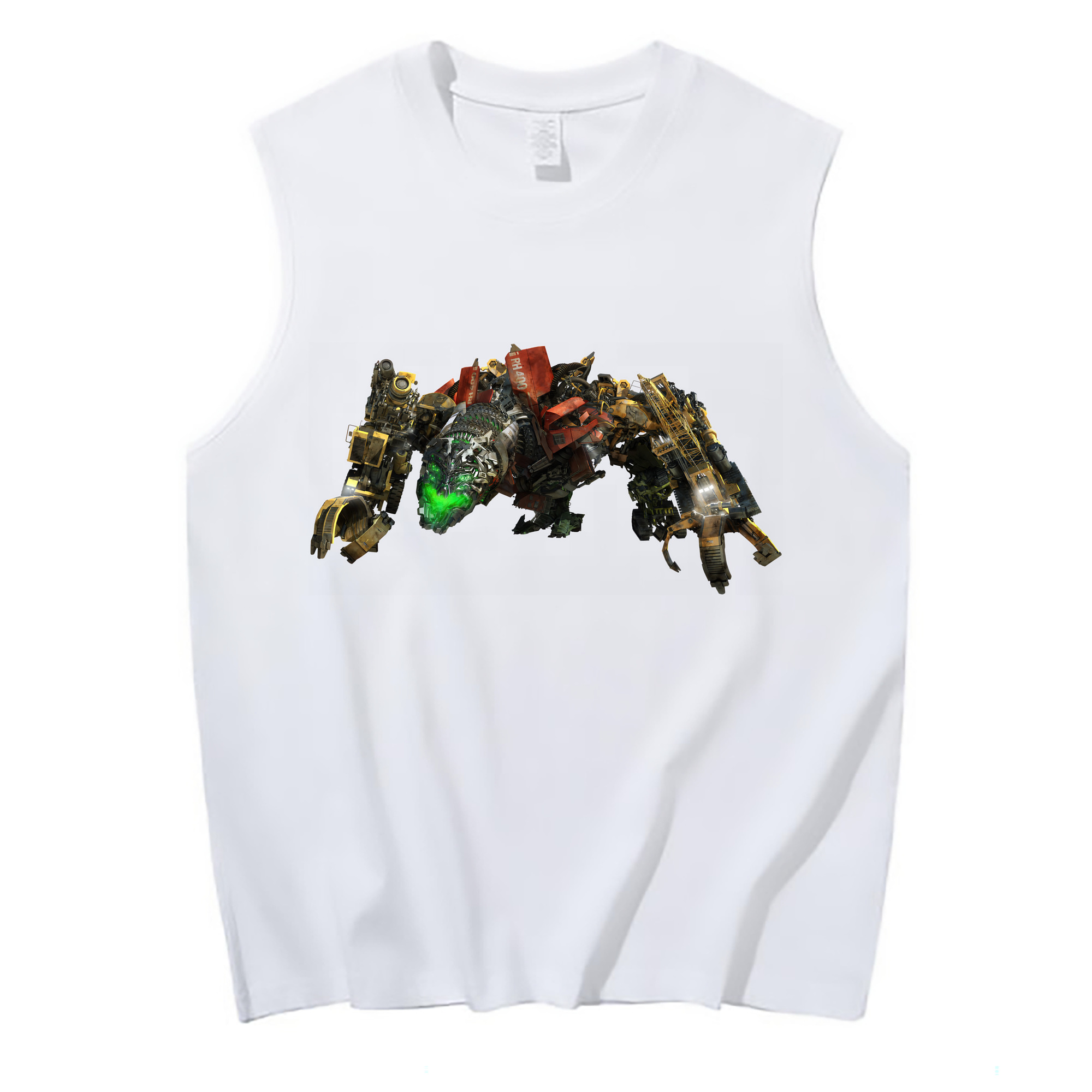 （画像用） Transformers トランスフォーマー コットン100％タンクトップ（フロントプリント）