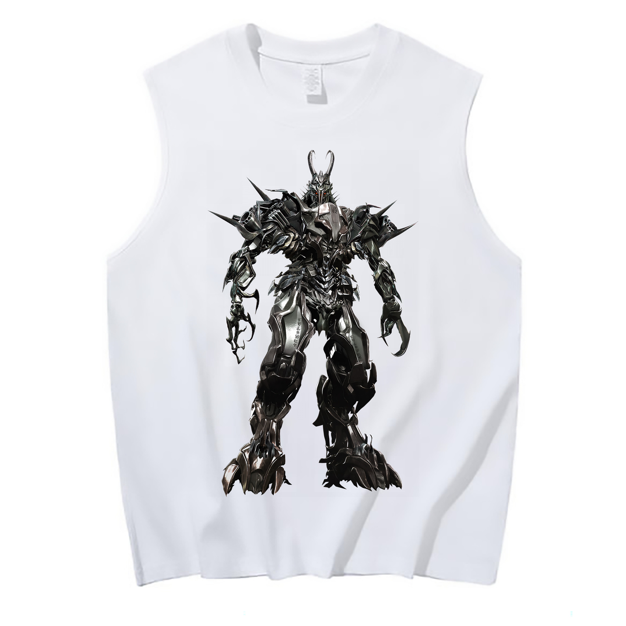 （画像用） Transformers トランスフォーマー コットン100％タンクトップ（フロントプリント）