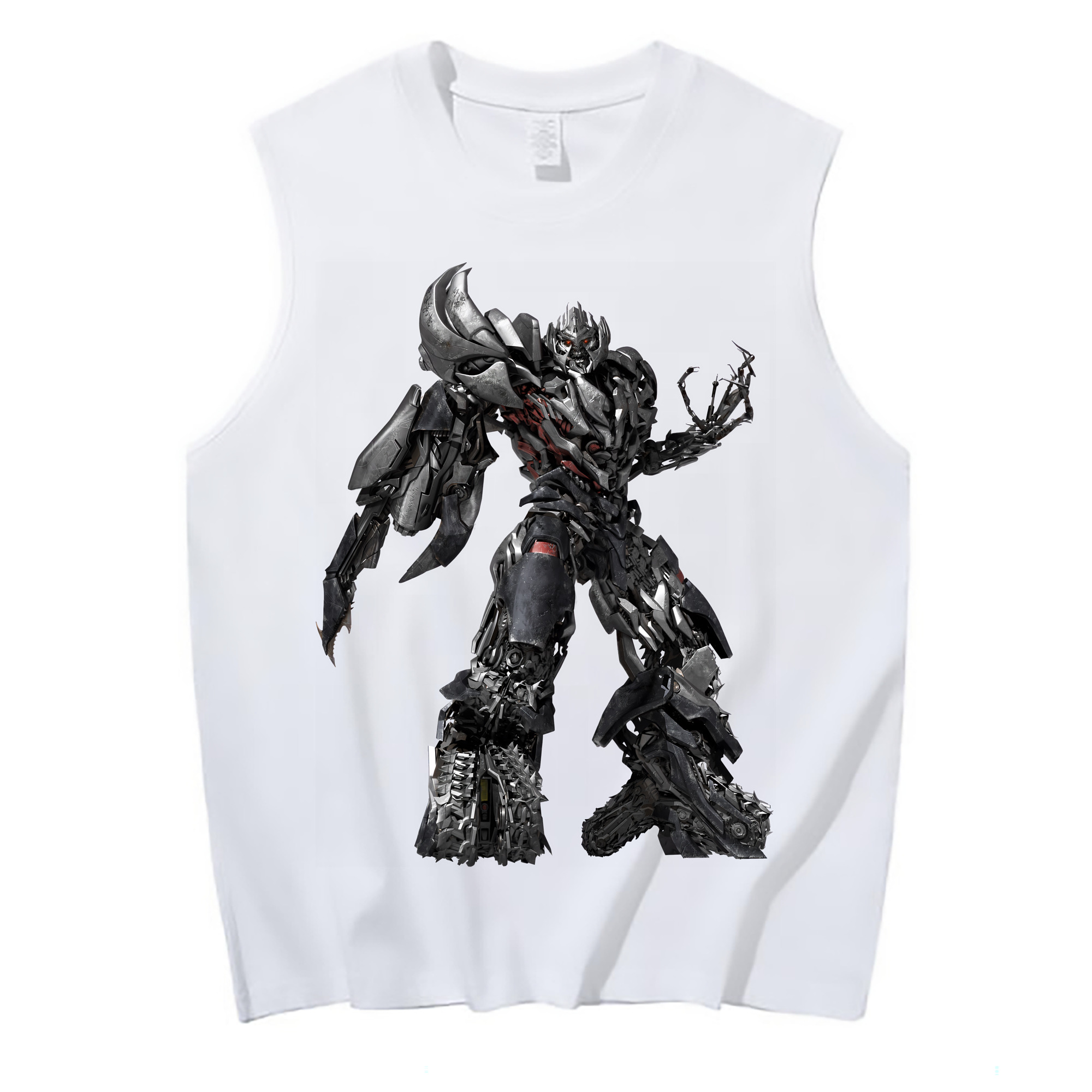 （画像用） Transformers トランスフォーマー コットン100％タンクトップ（フロントプリント）