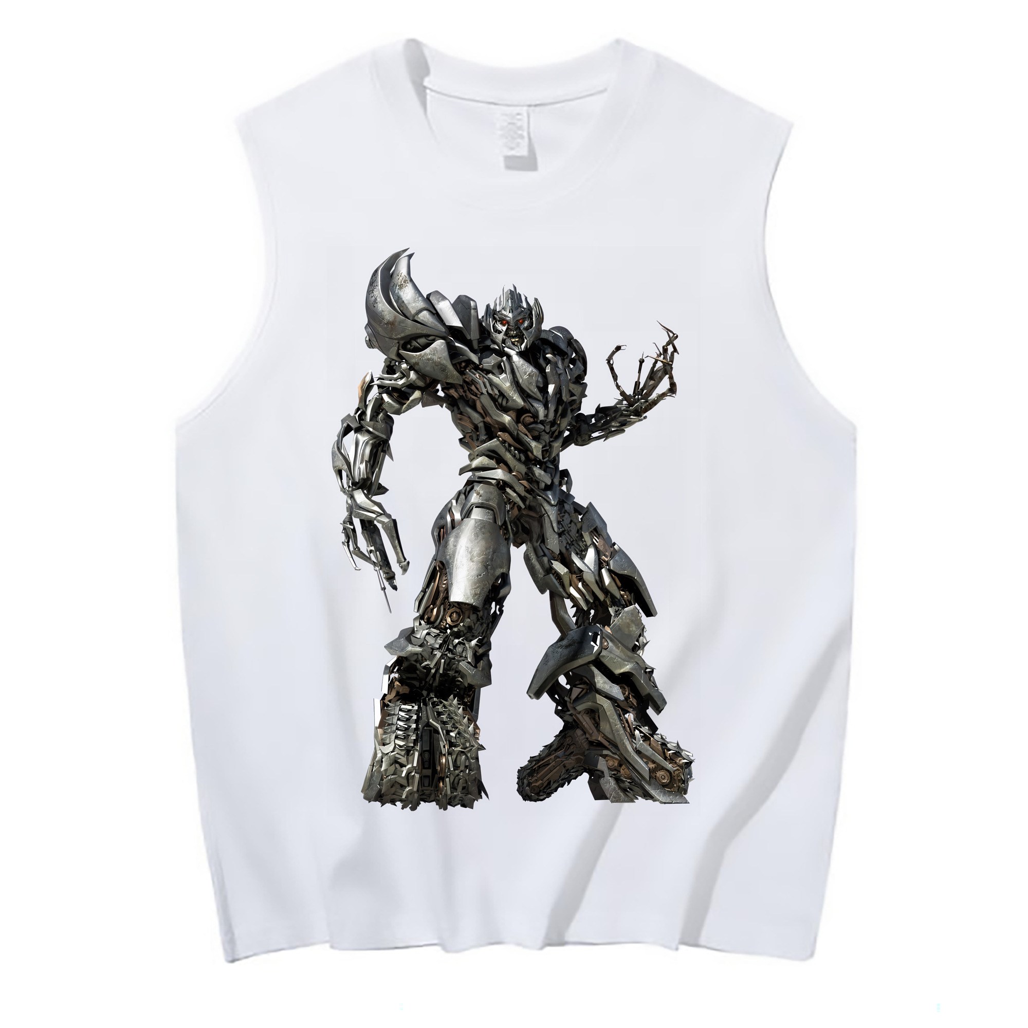 （画像用） Transformers トランスフォーマー コットン100％タンクトップ（フロントプリント）
